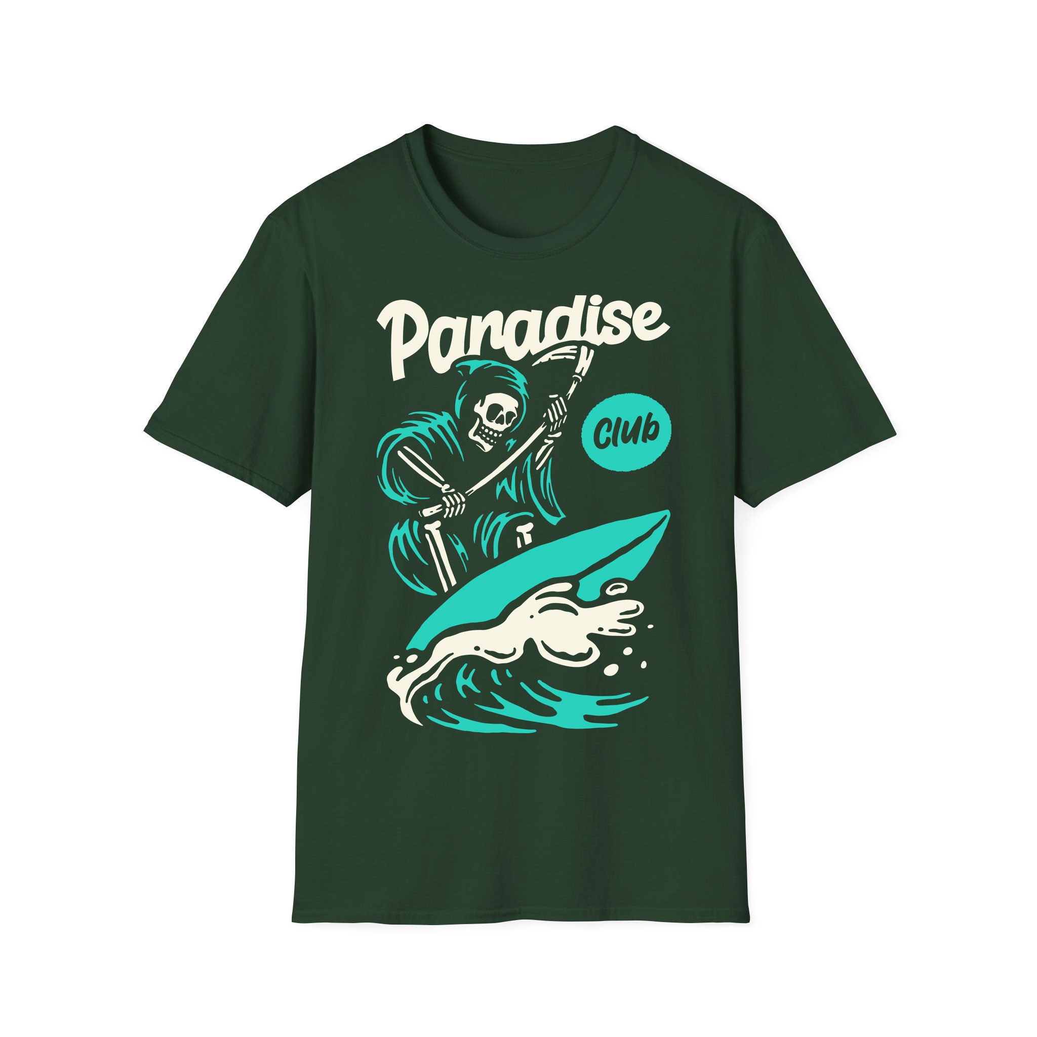 Surf Tshirt Unisexe Paradise Club
