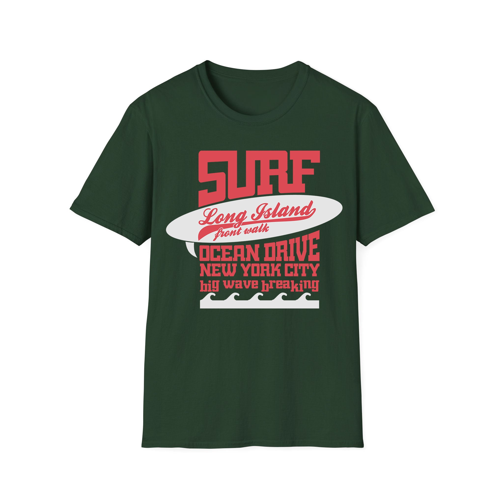 Surf T-shirt unisexe Surf Long Island