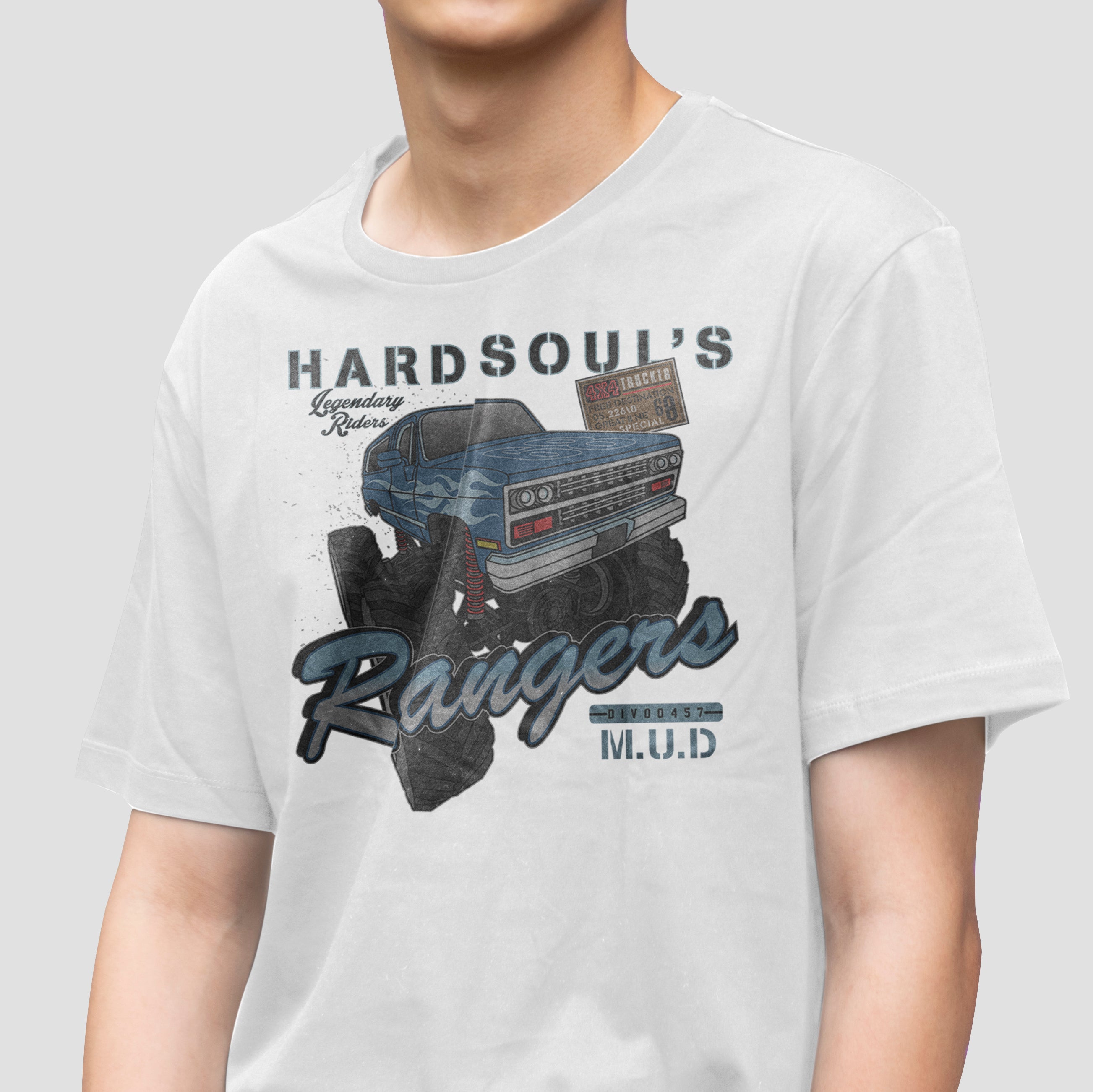 T-shirt voitures de course Hardsouls Rangers