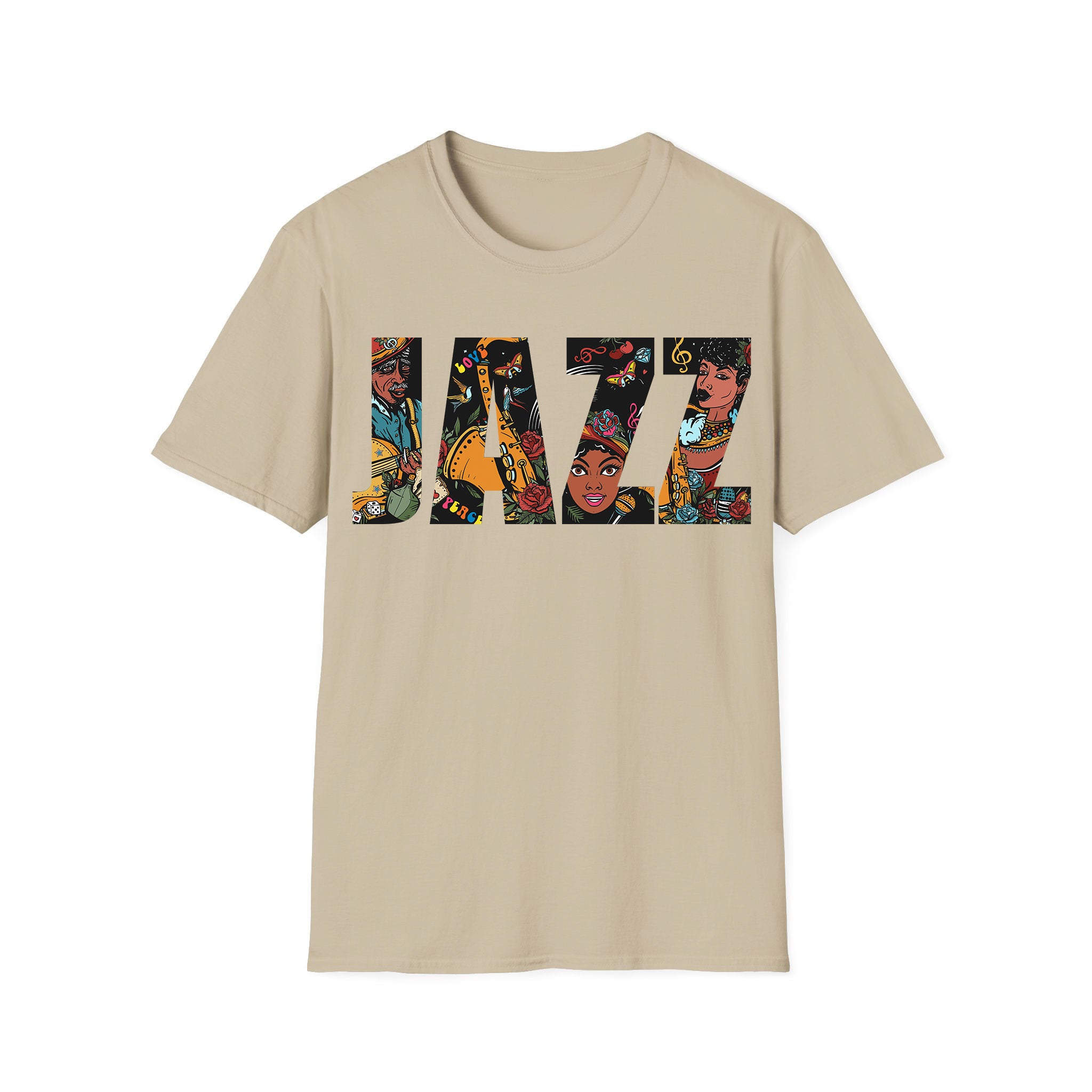 T-shirt unisexe Musique Jazz