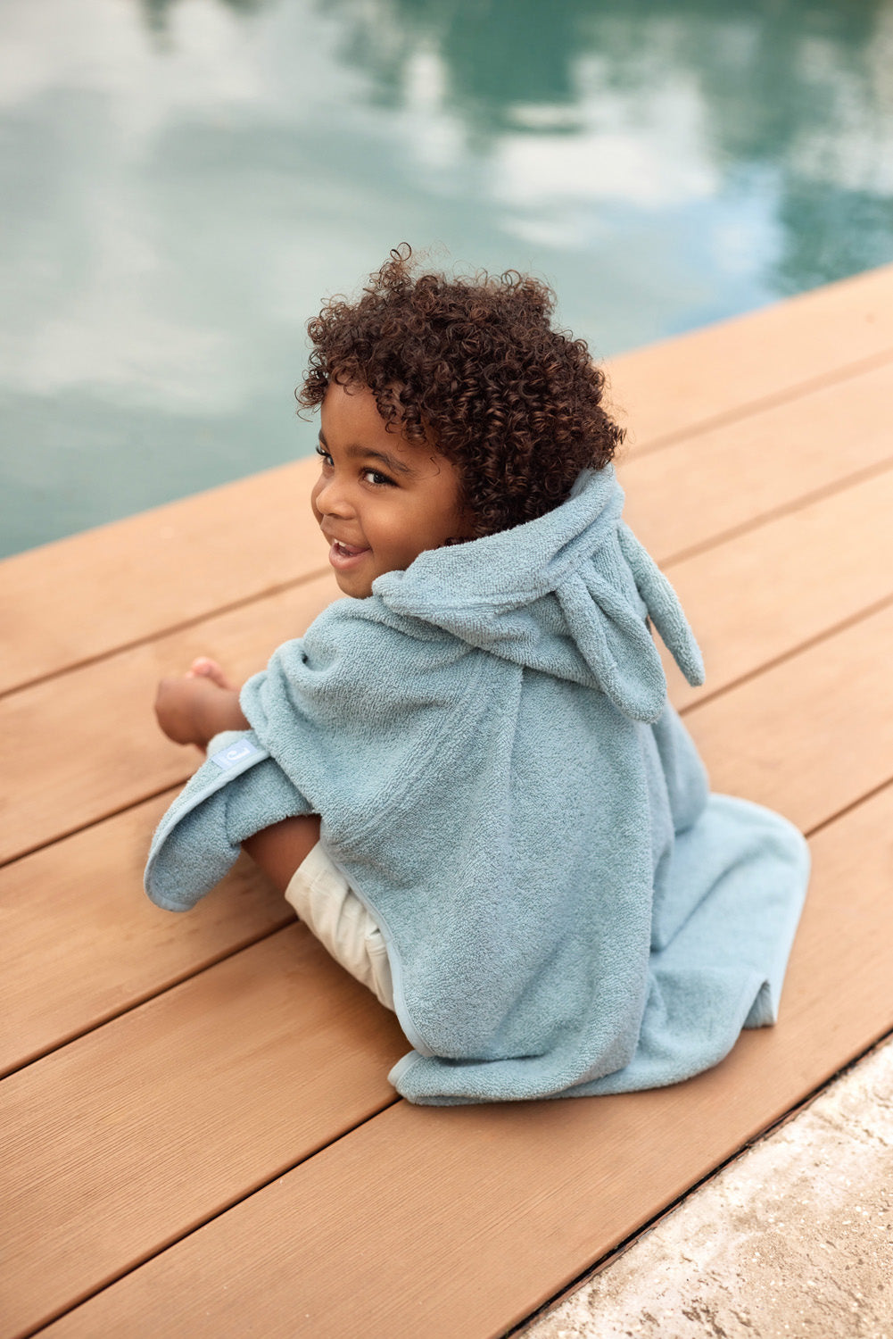 Poncho de bain personnalisé pour bébé