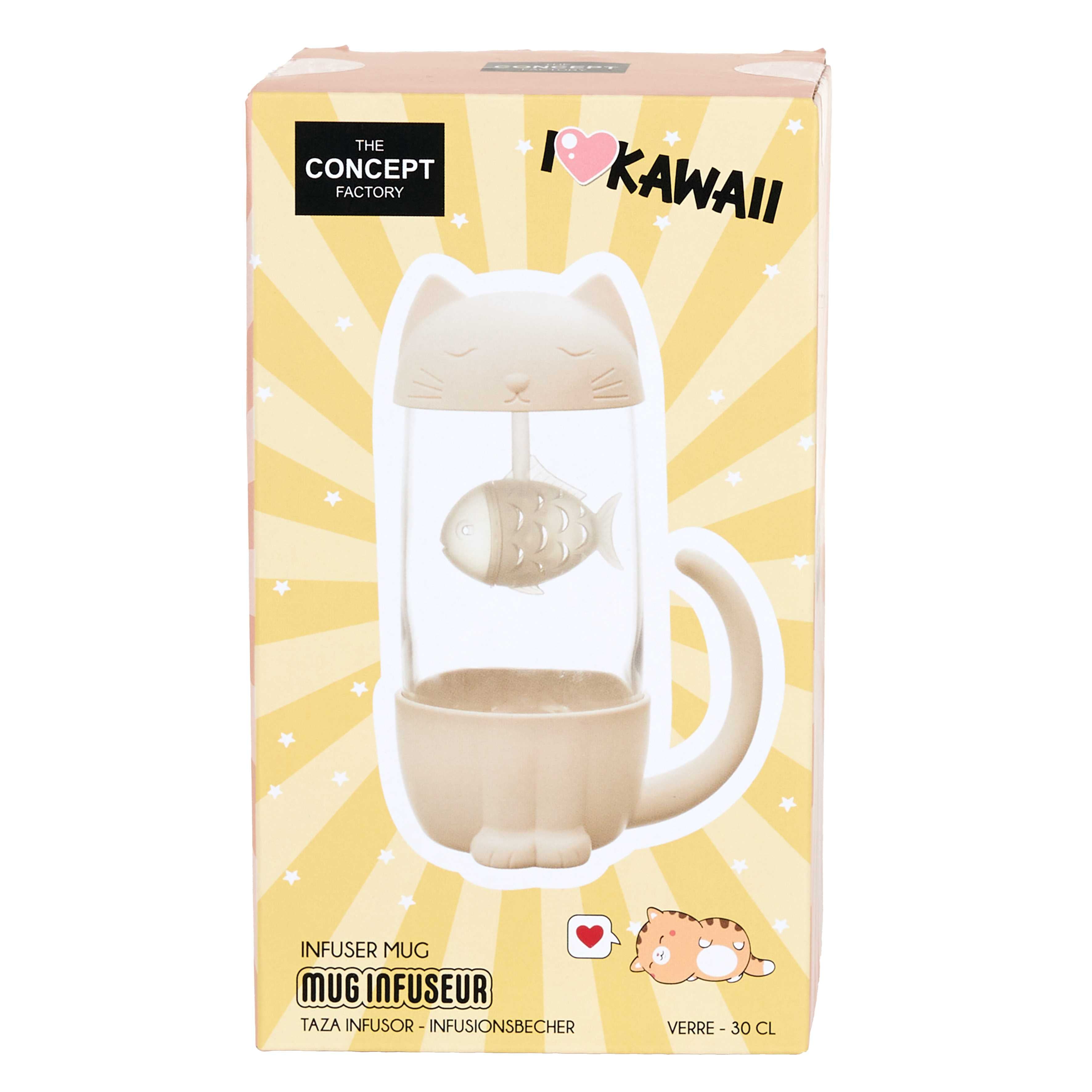 Mug Infuseur Chat Kawaii 30cl