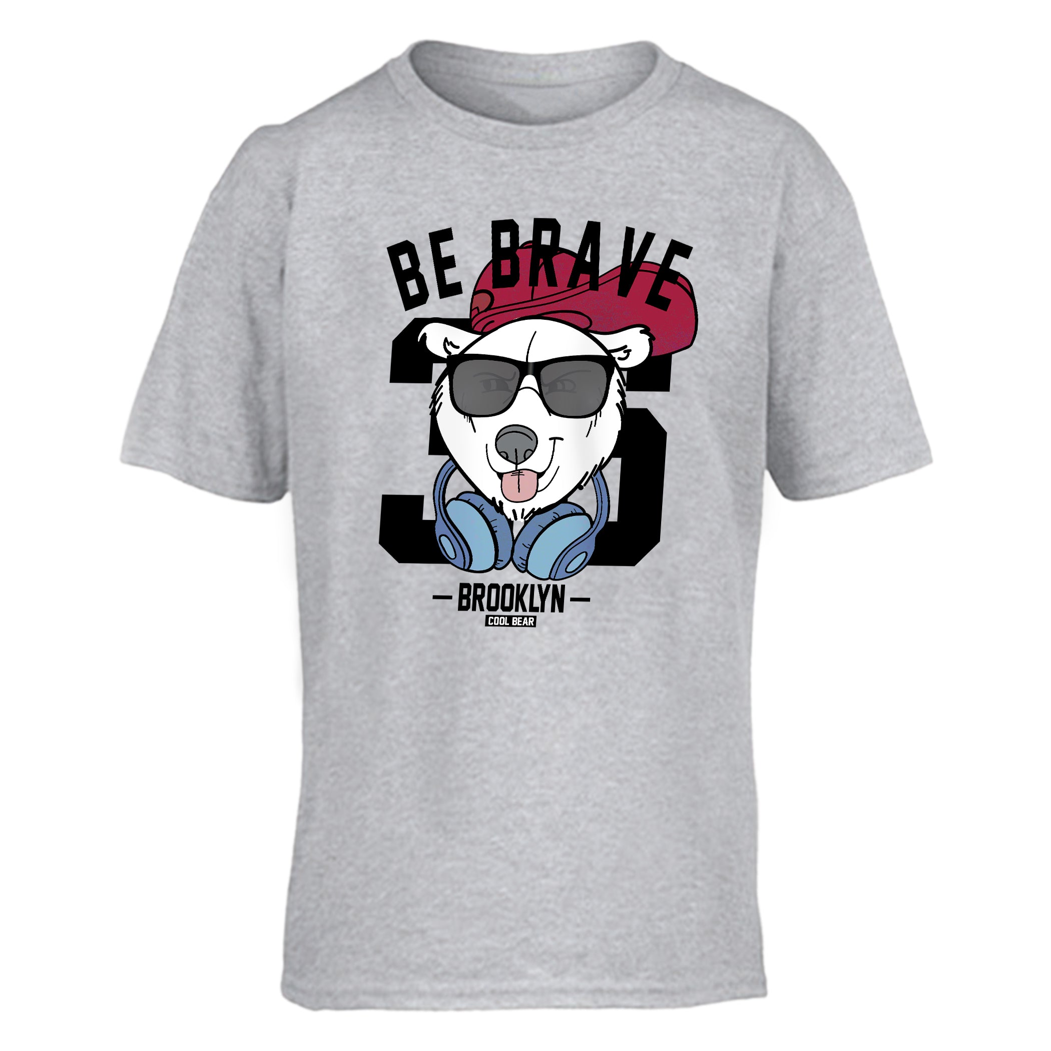 Kid T-Shirt Be Brave 36 Brooklyn