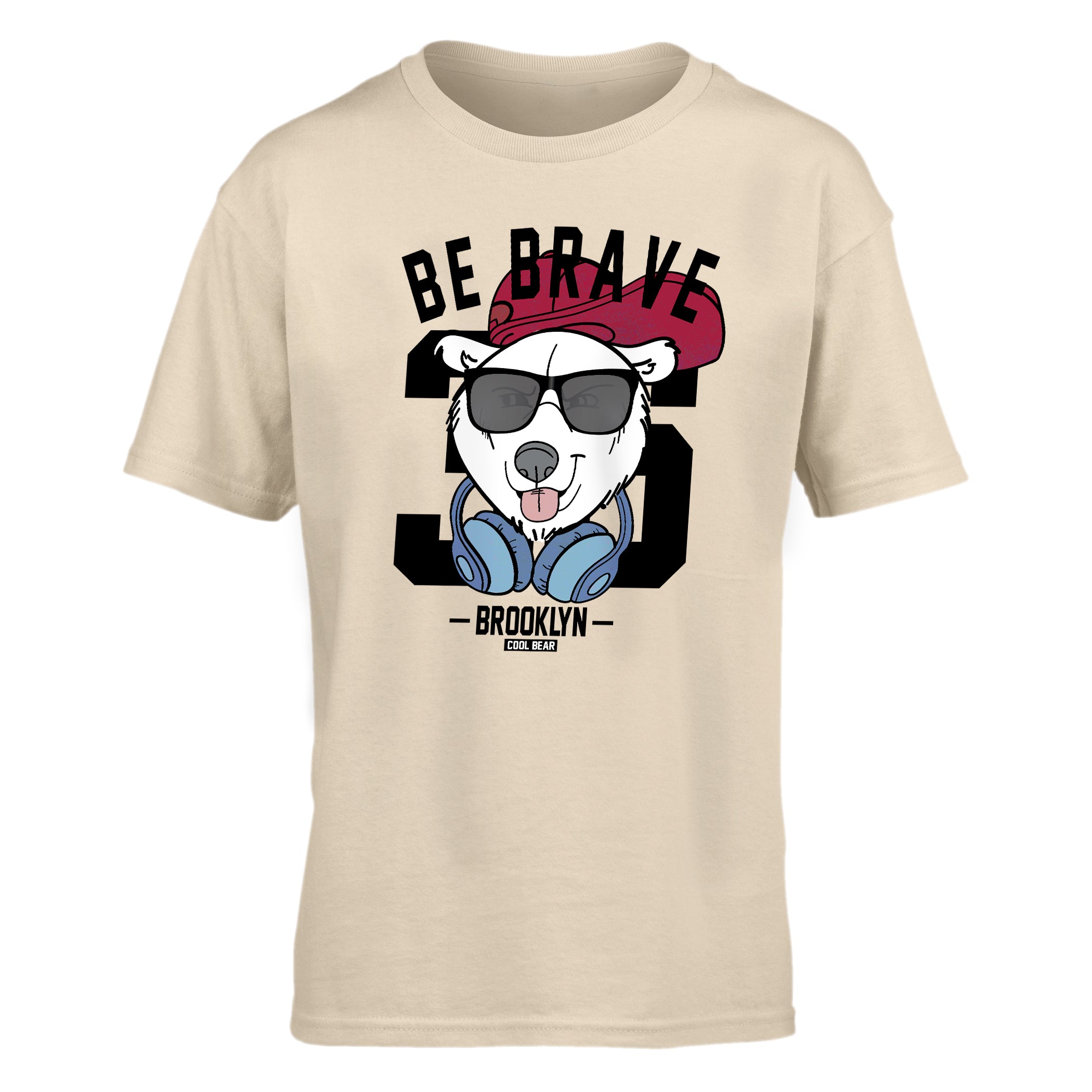 Kid T-Shirt Be Brave 36 Brooklyn