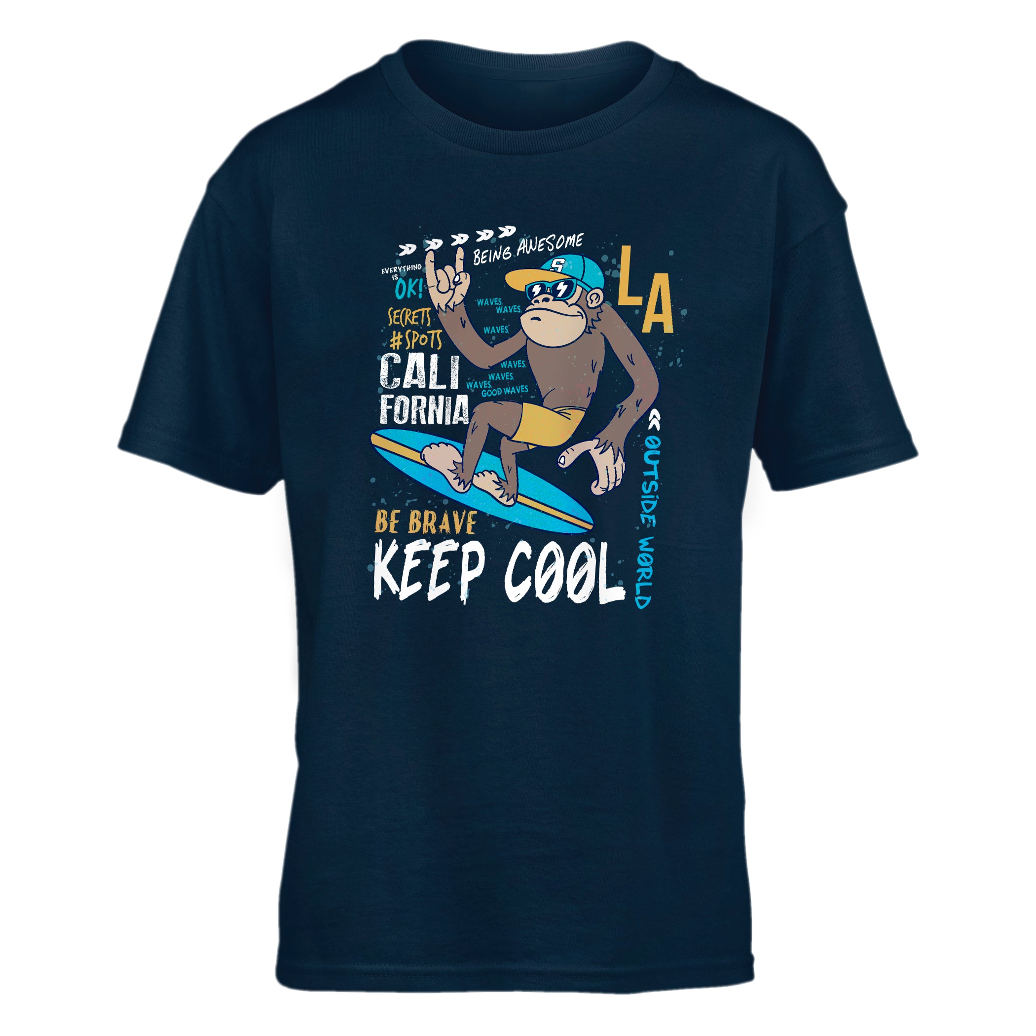 Kid T-Shirt Be Drave Keep Cool