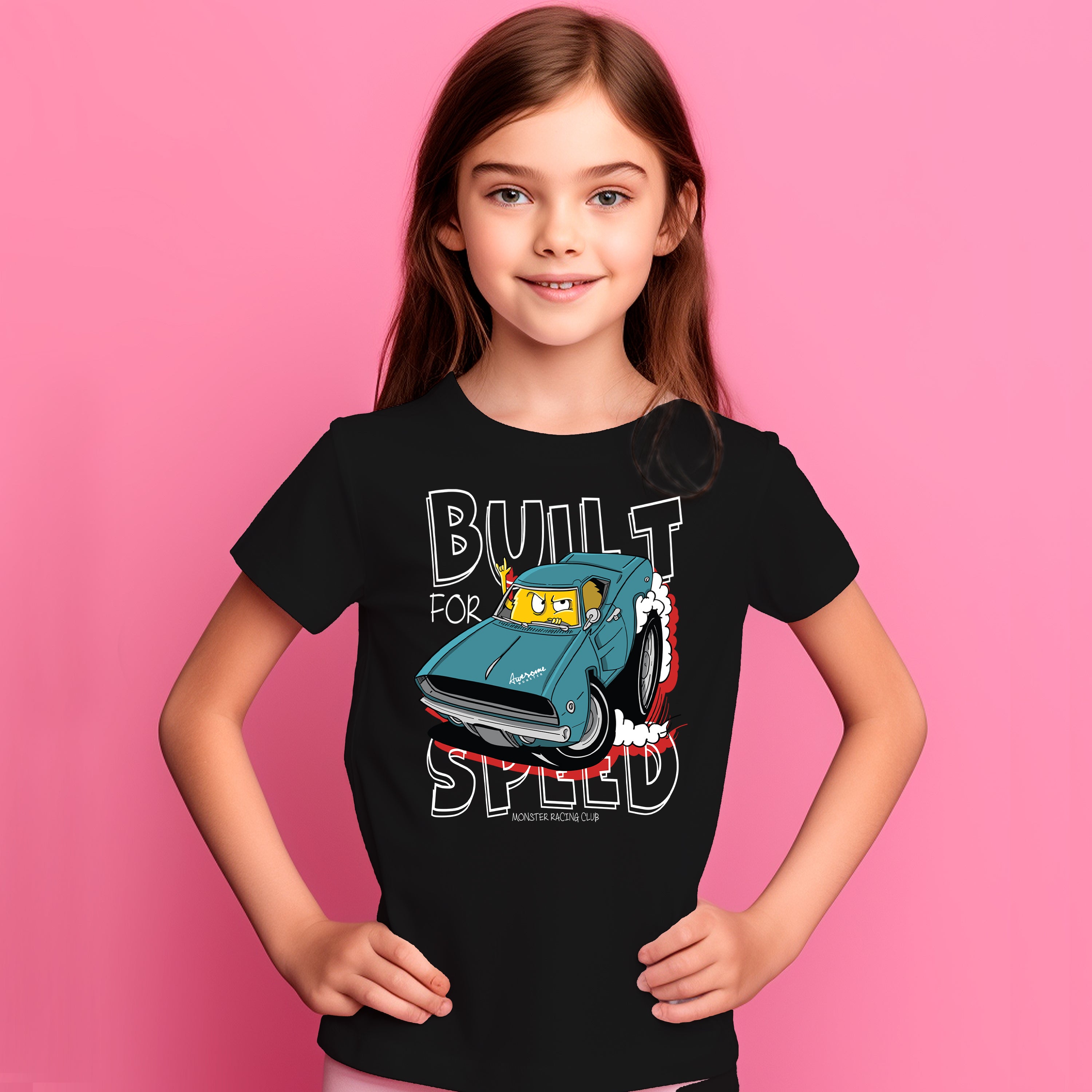 T-shirt enfant Construire pour la vitesse