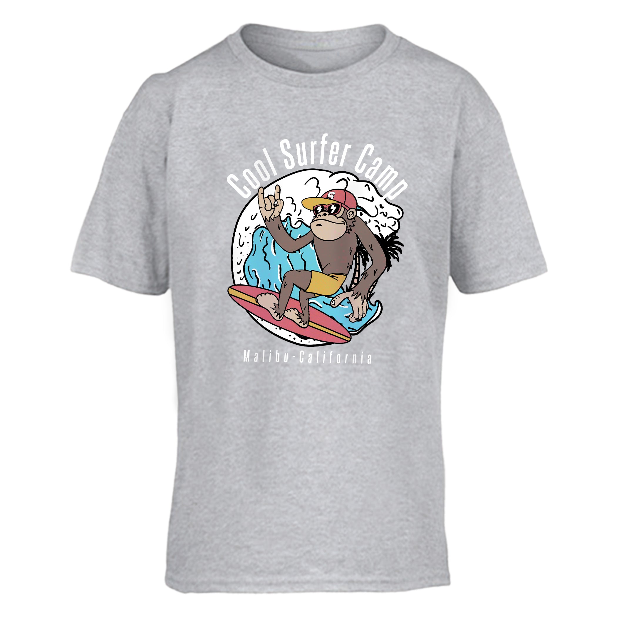 Kid T-Shirt Cool Surfer Camp
