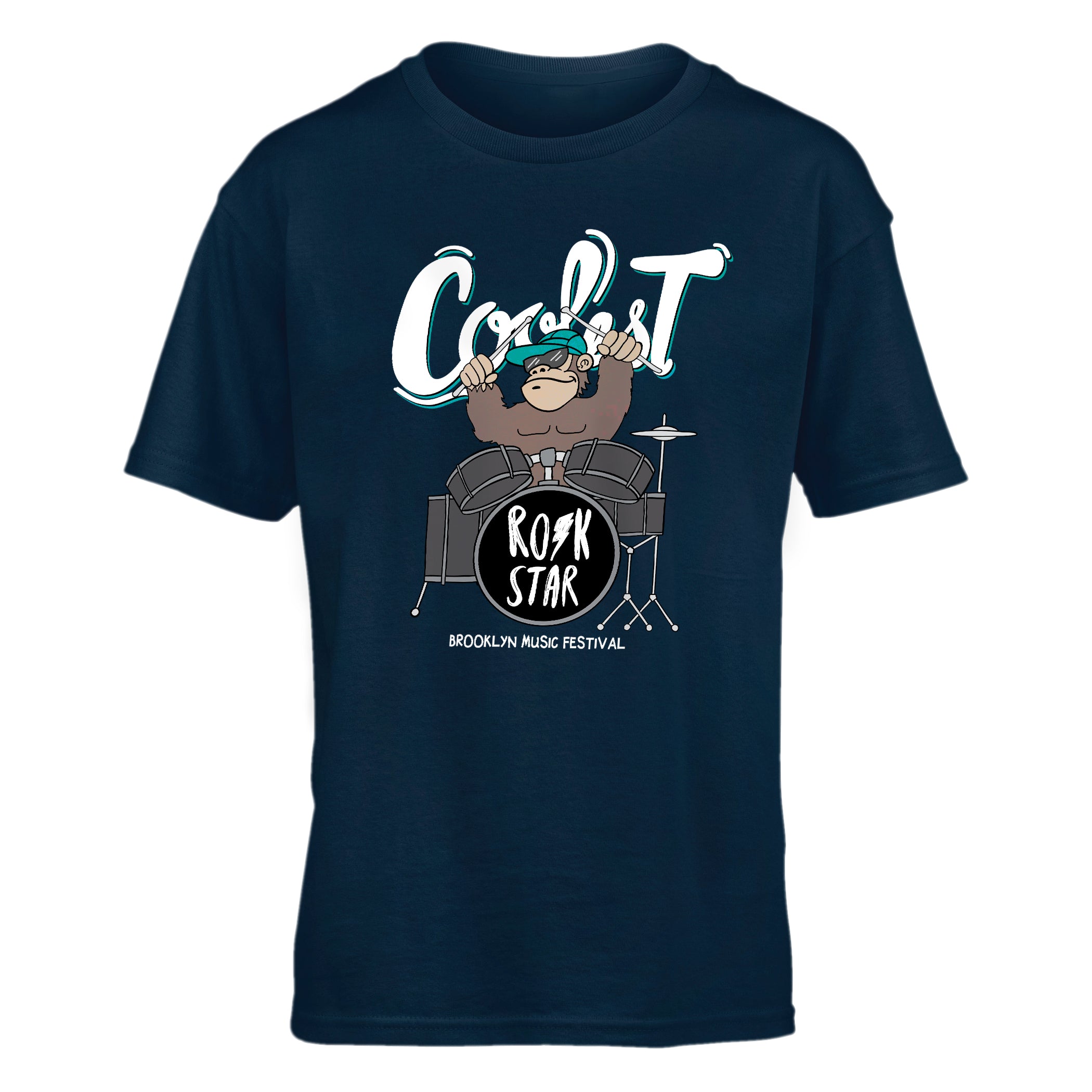 Kid T-Shirt Coolest Rock Star