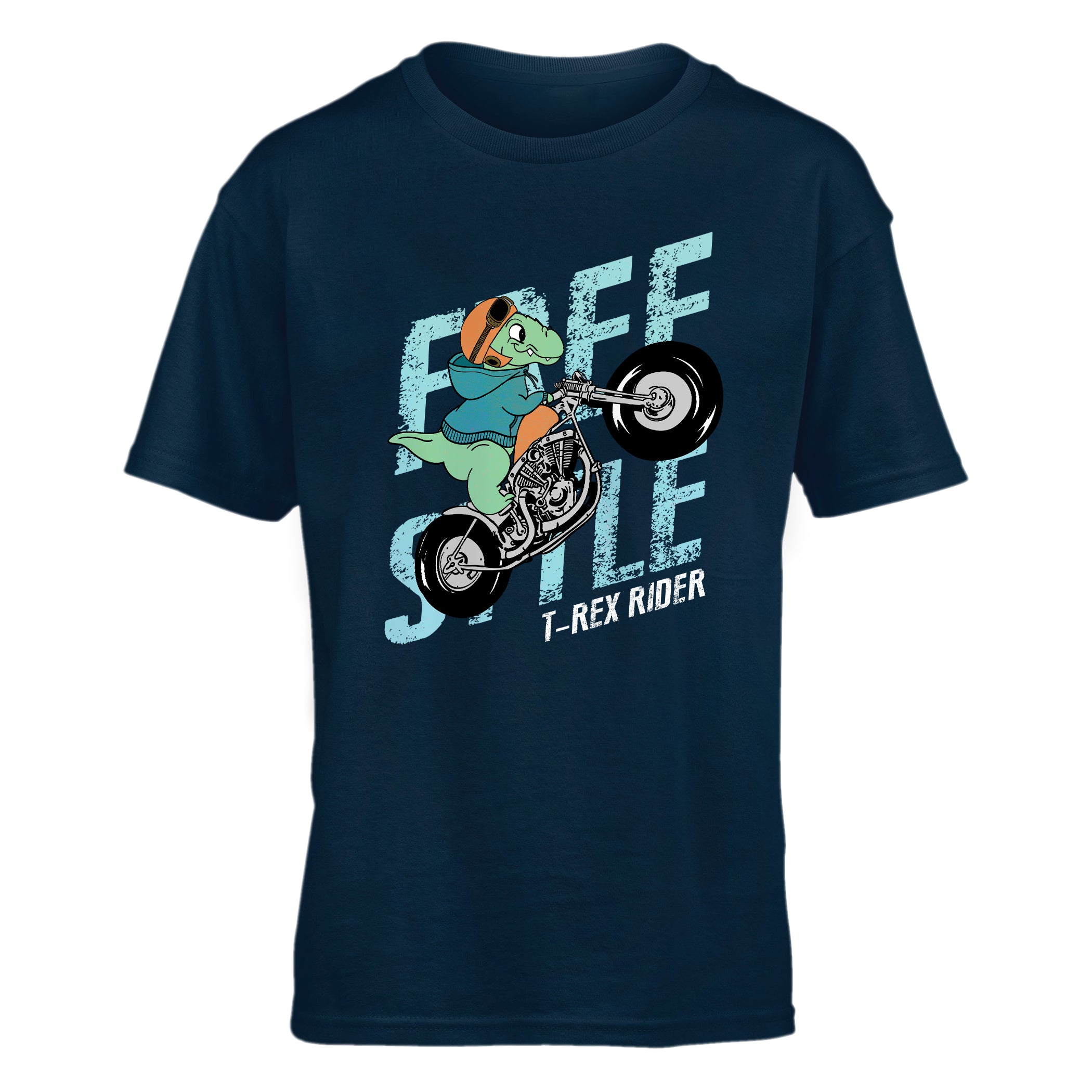 Kid T-Shirt Free Style T-Rex Rider