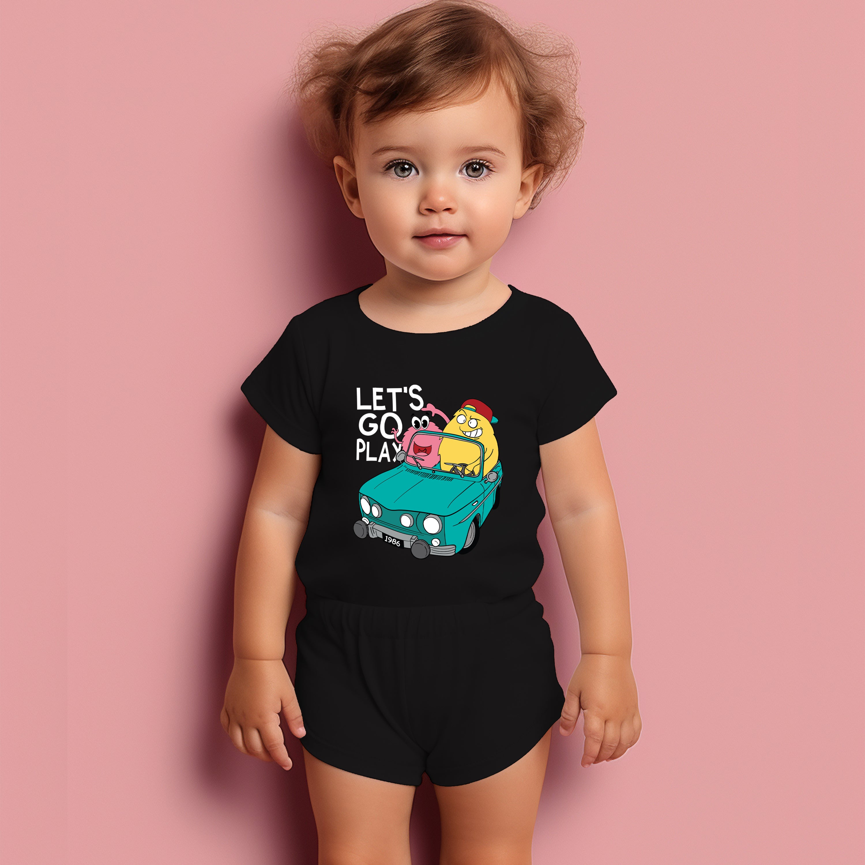 Kid T-Shirt Lets Go Play