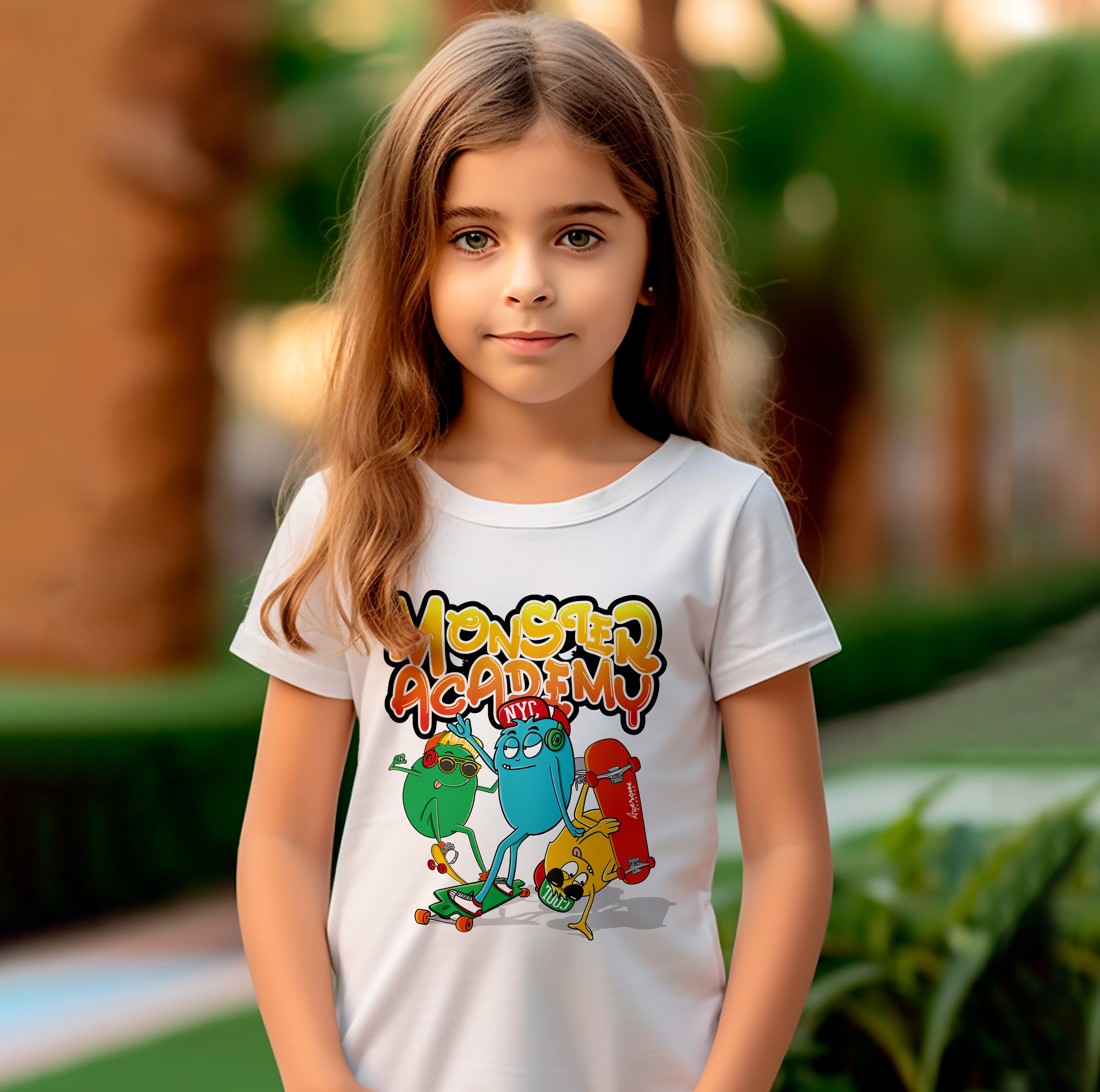 Kid T-Shirt Monster Academy