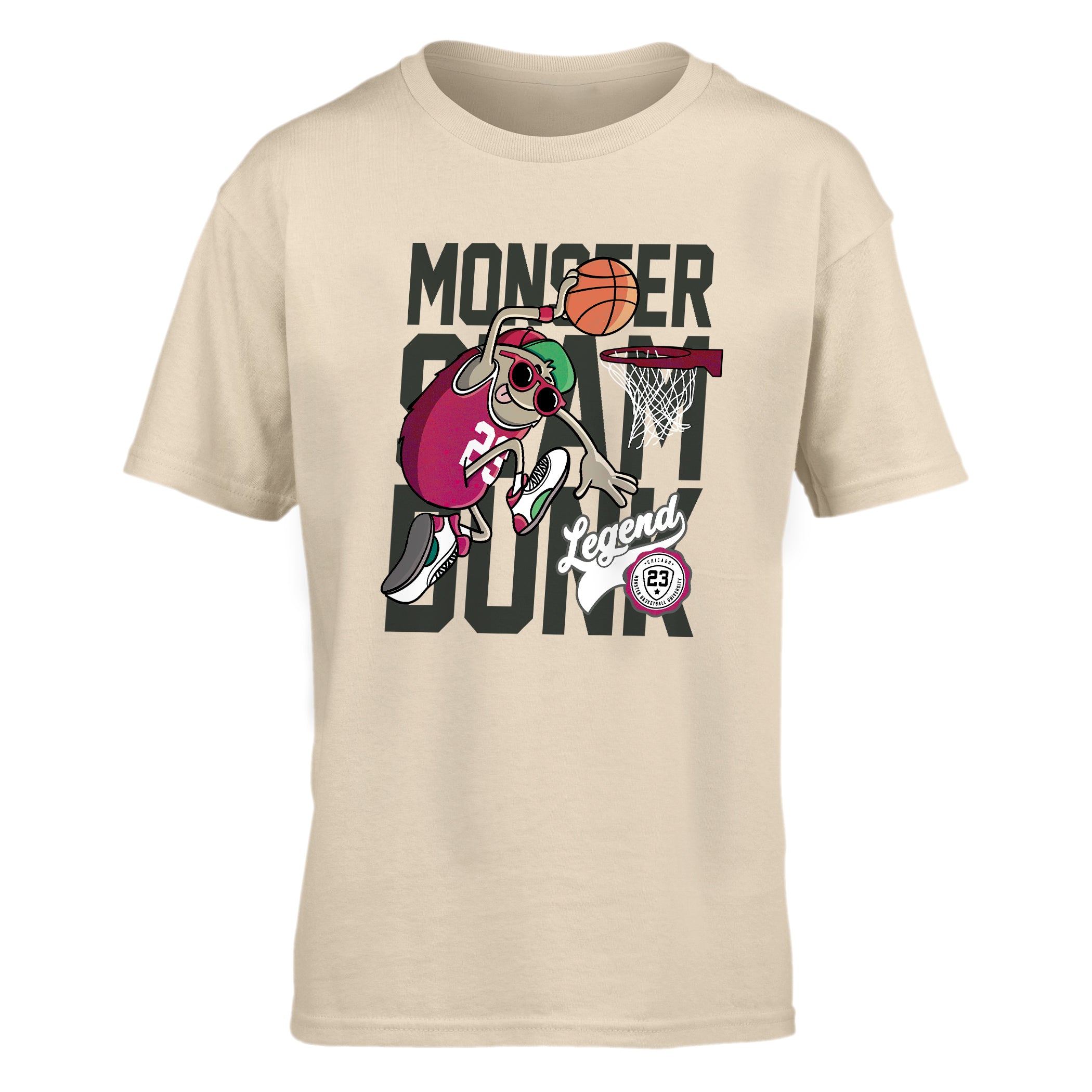 Kid T-Shirt Monster Slam Dunk