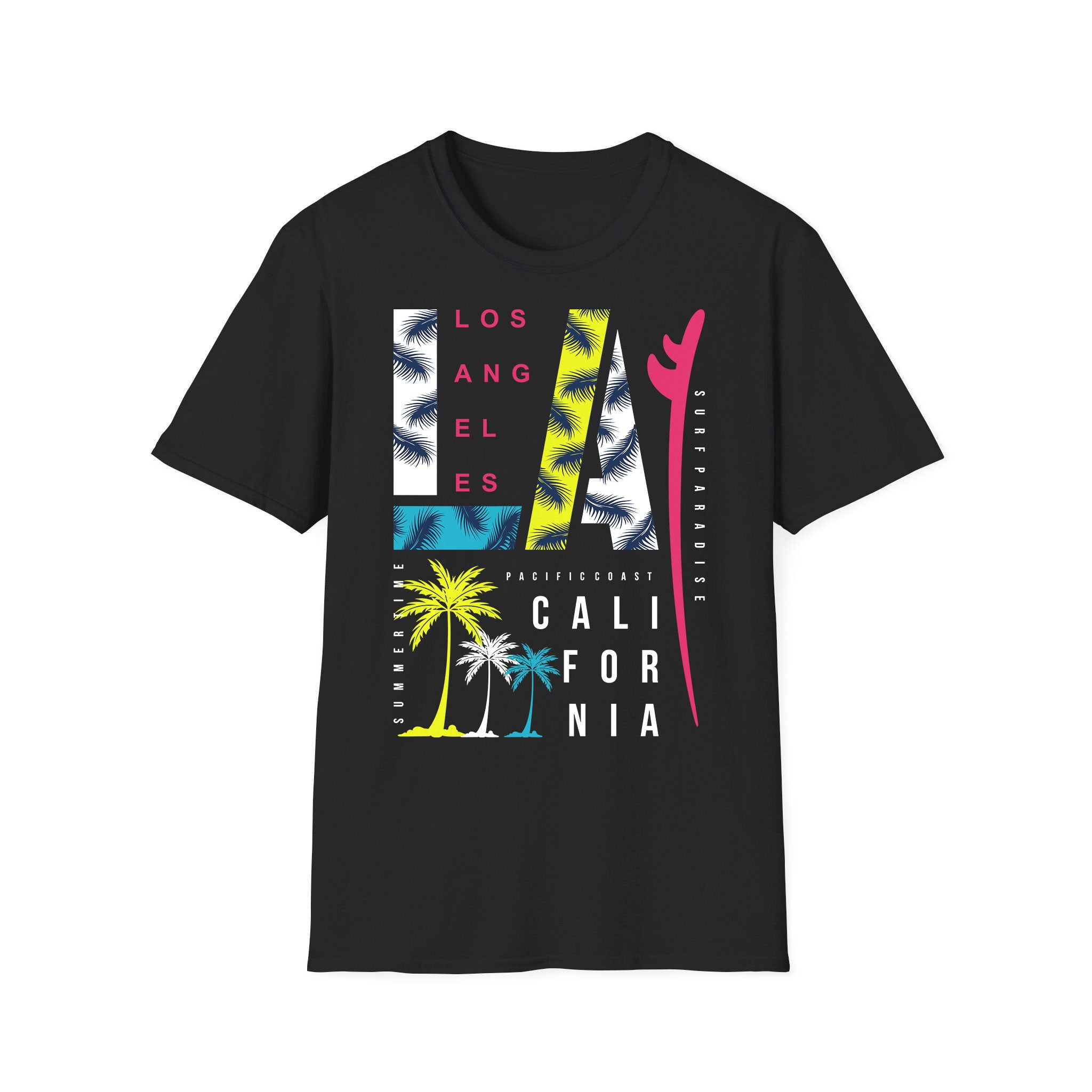 Summer unisex T-shirt LA Losangeles