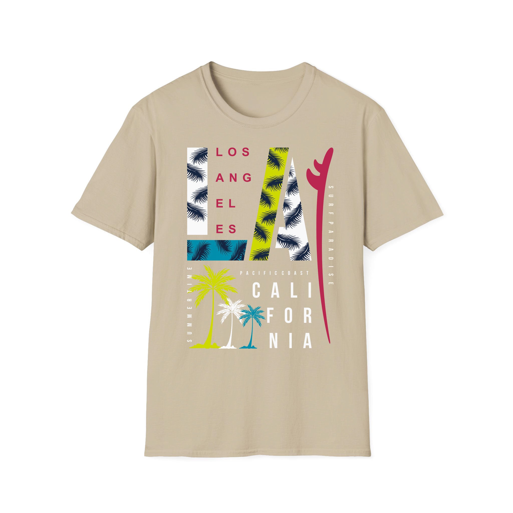Summer unisex T-shirt LA Losangeles