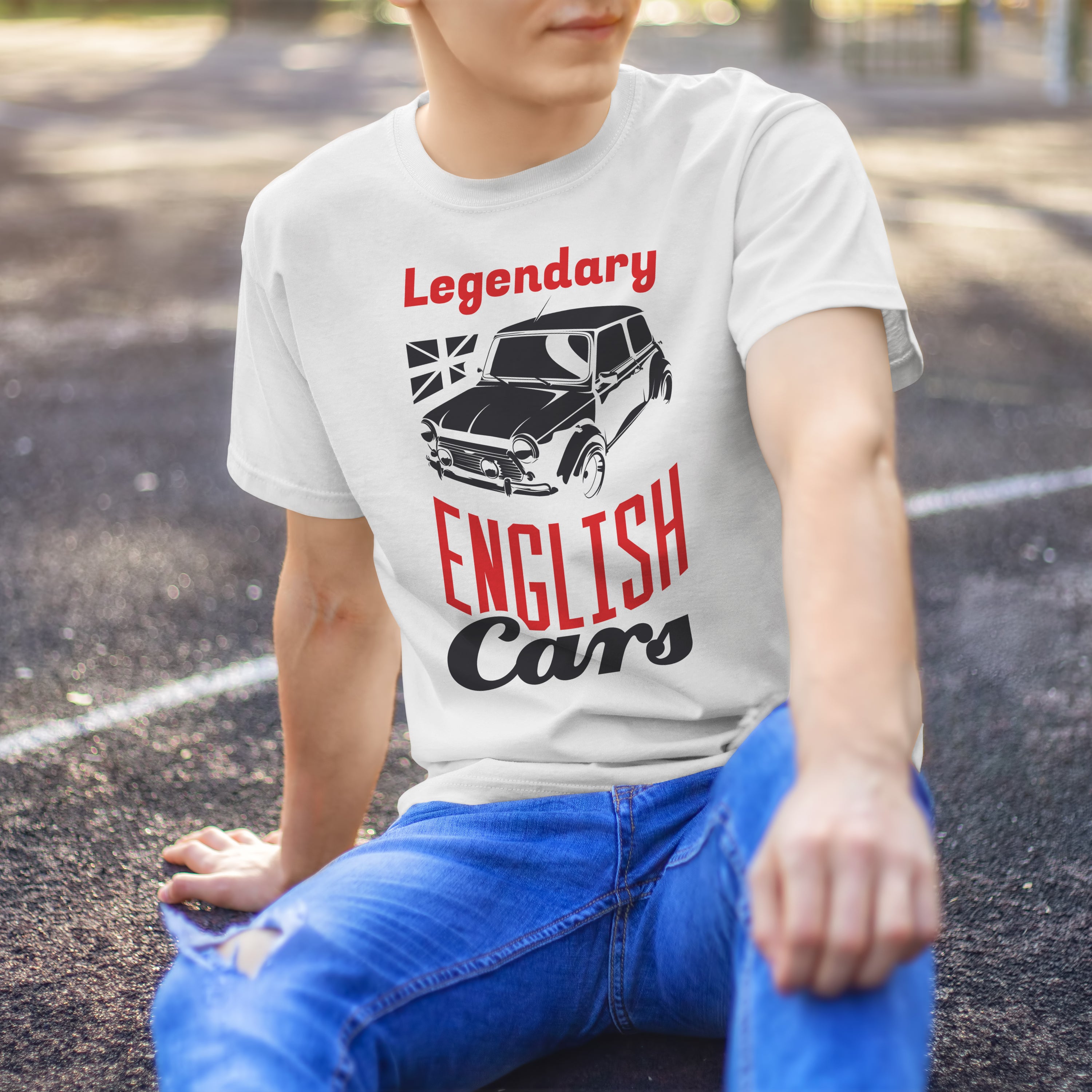 T-shirt voitures de course Legendary English Cars