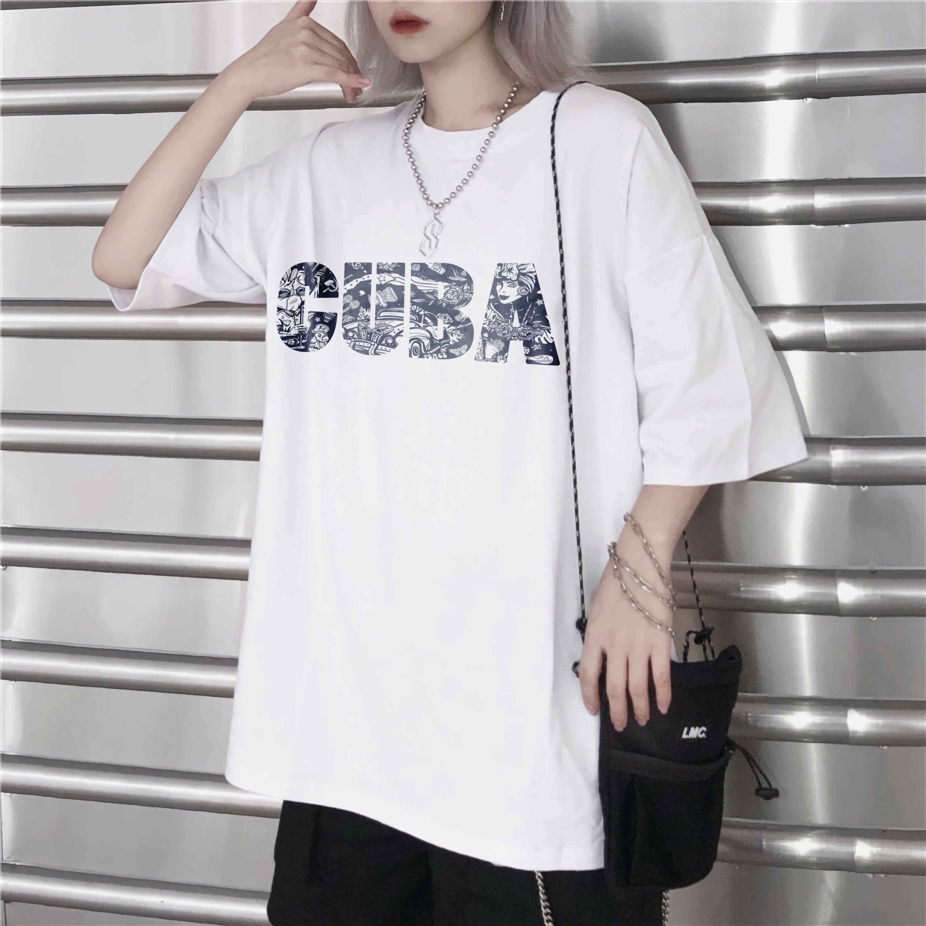T-shirt unisexe musique Cuba