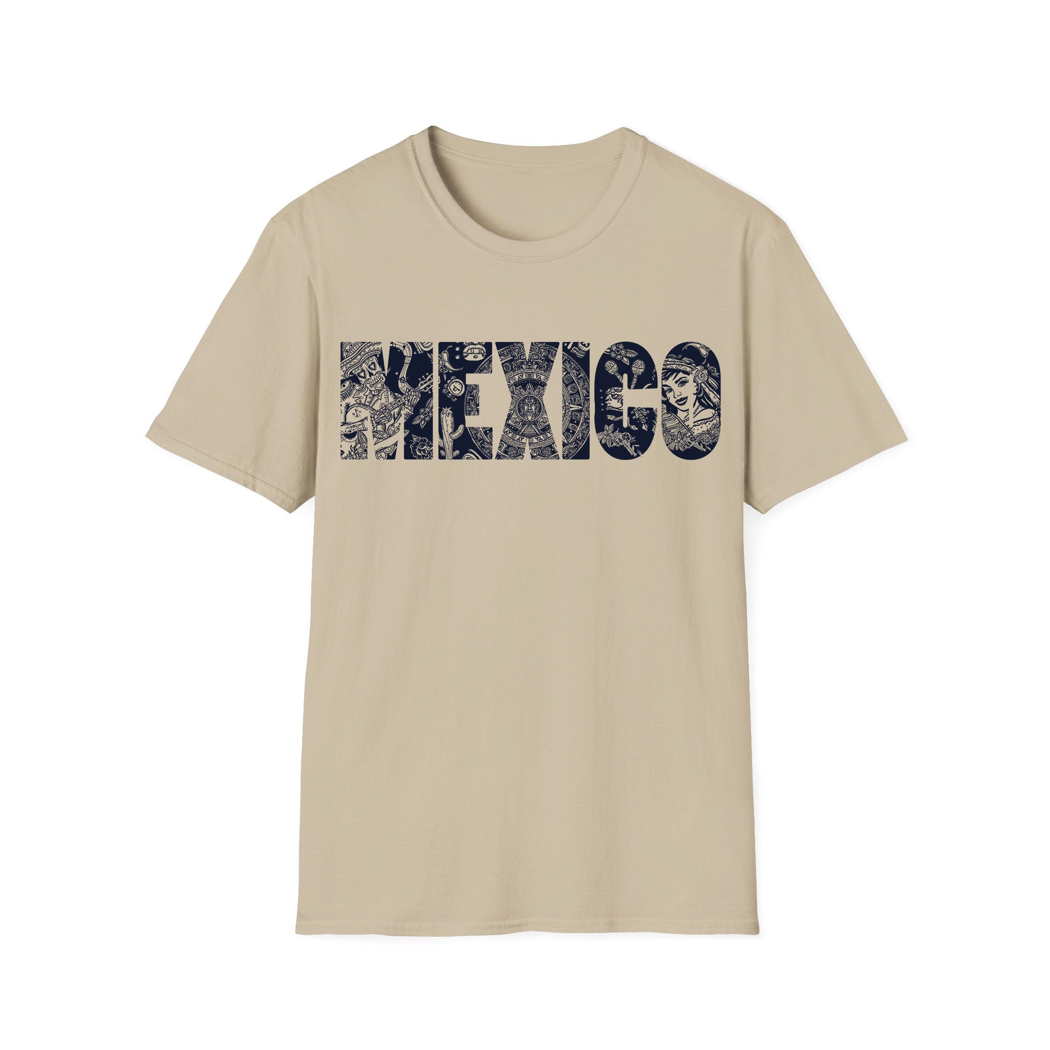 T-shirt unisexe musique Mexique