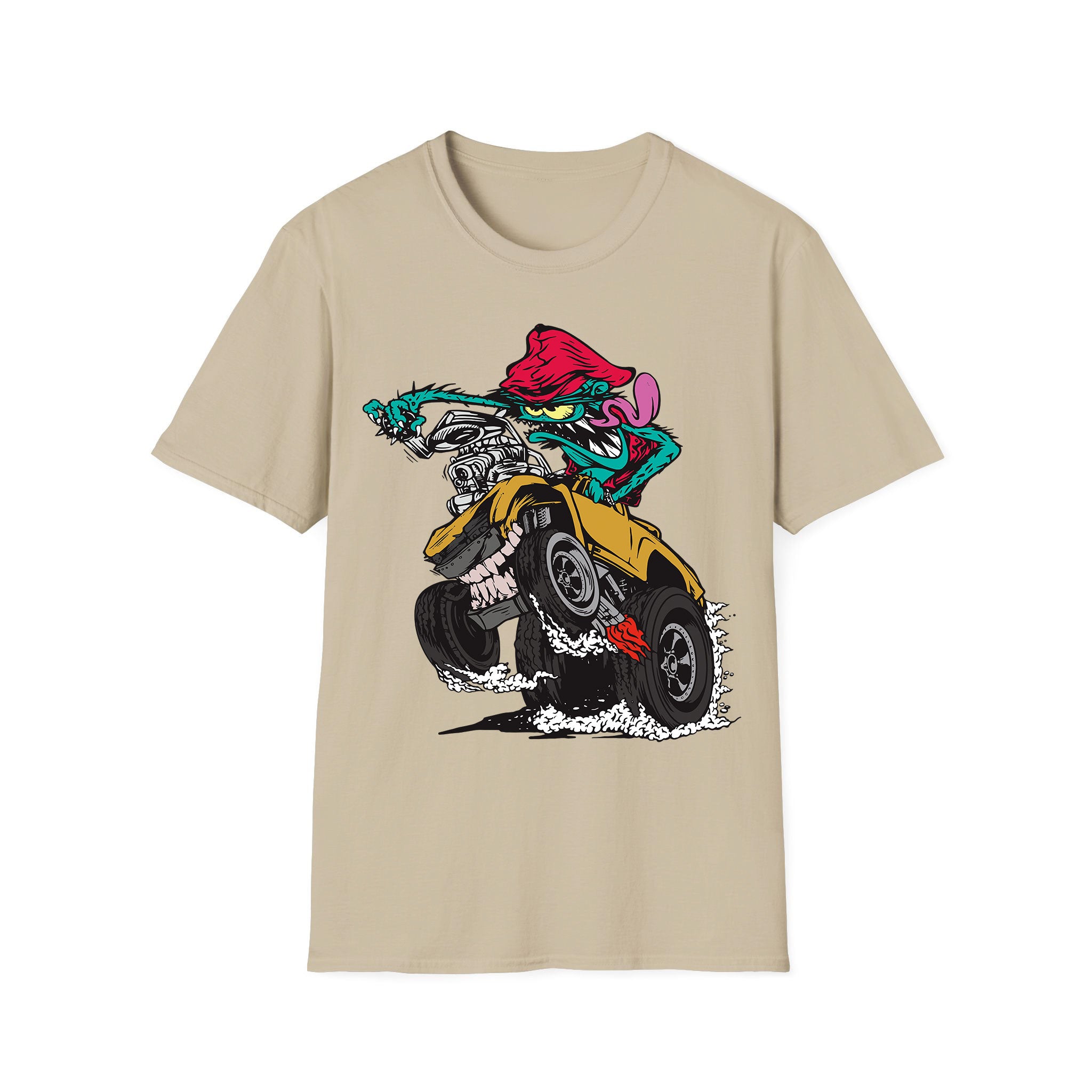T-shirt voitures de course Monster Racing