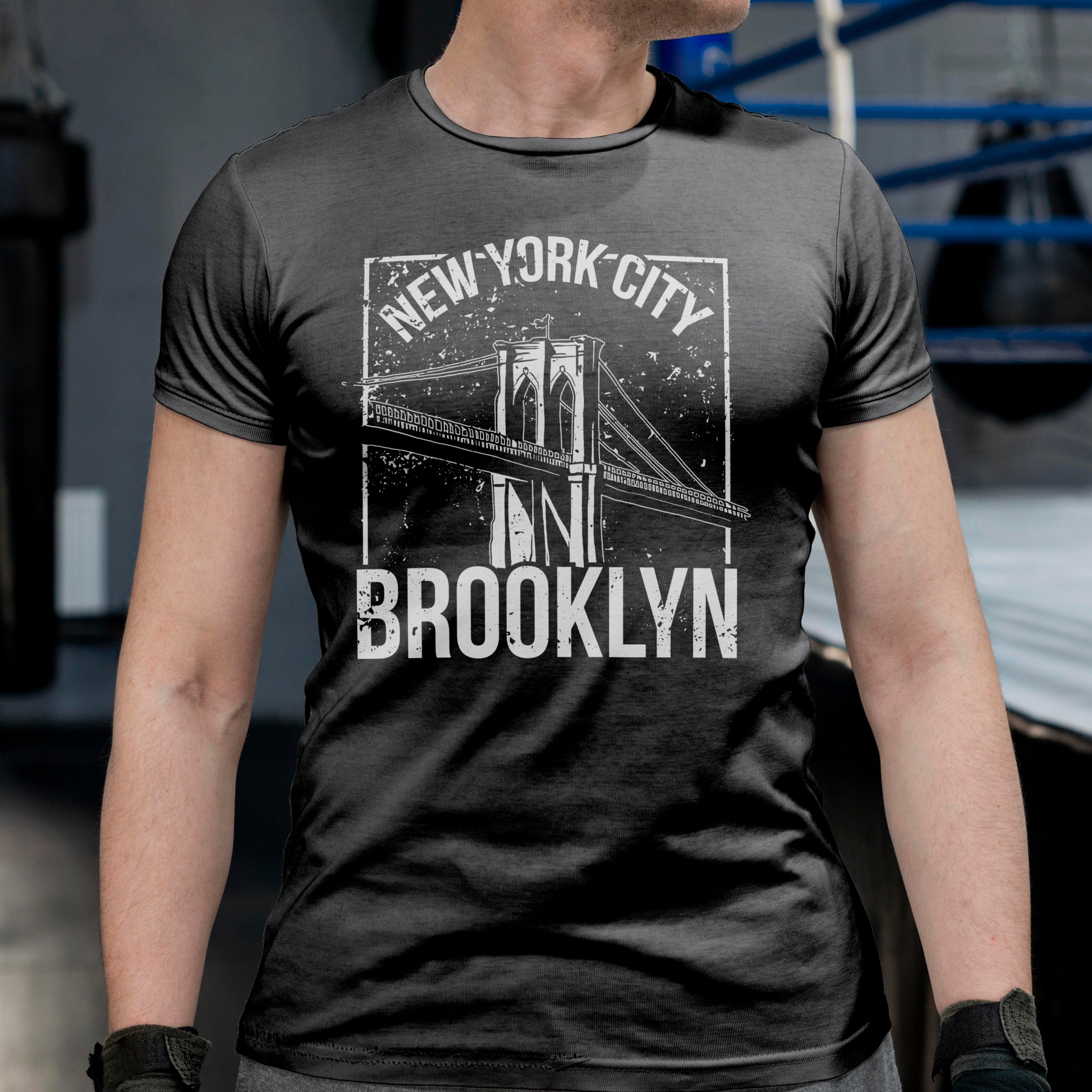 New York T-shirt unisexe NY City Brooklyn