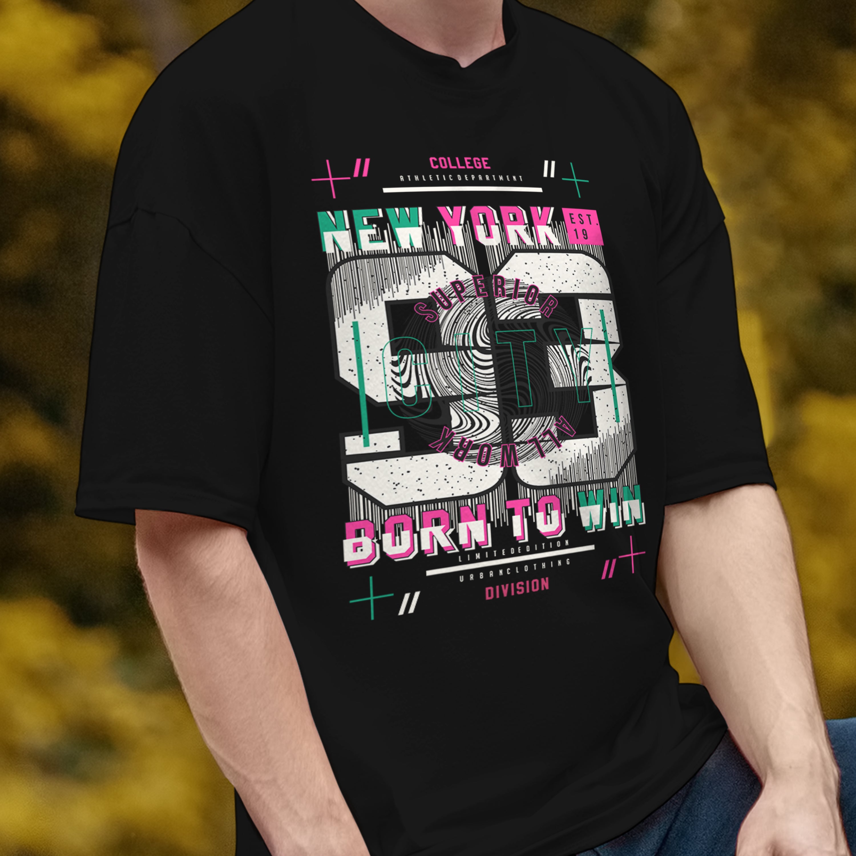 T-shirt unisexe New York NY EST 19