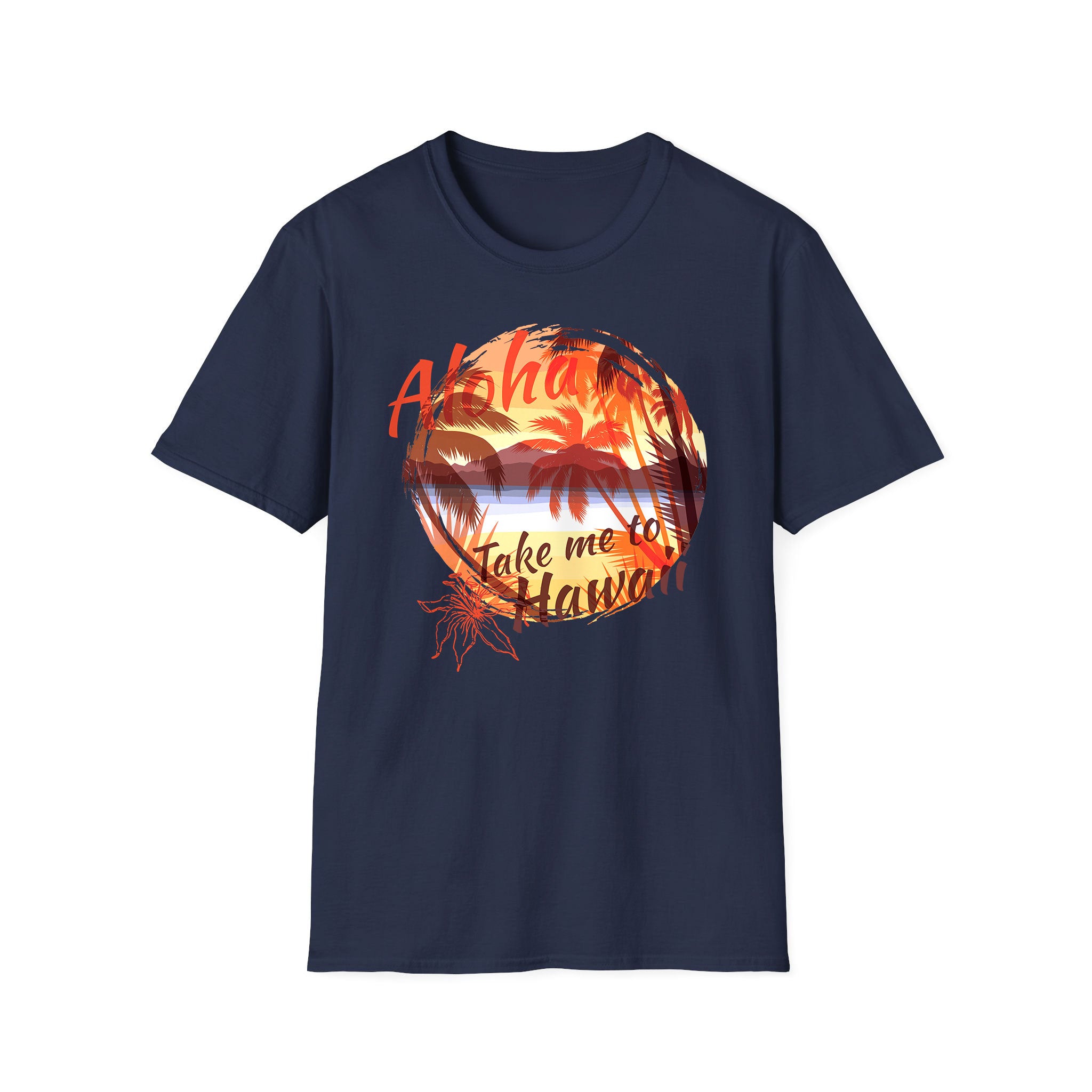 T-shirt unisexe d'été Aloha Hawaii