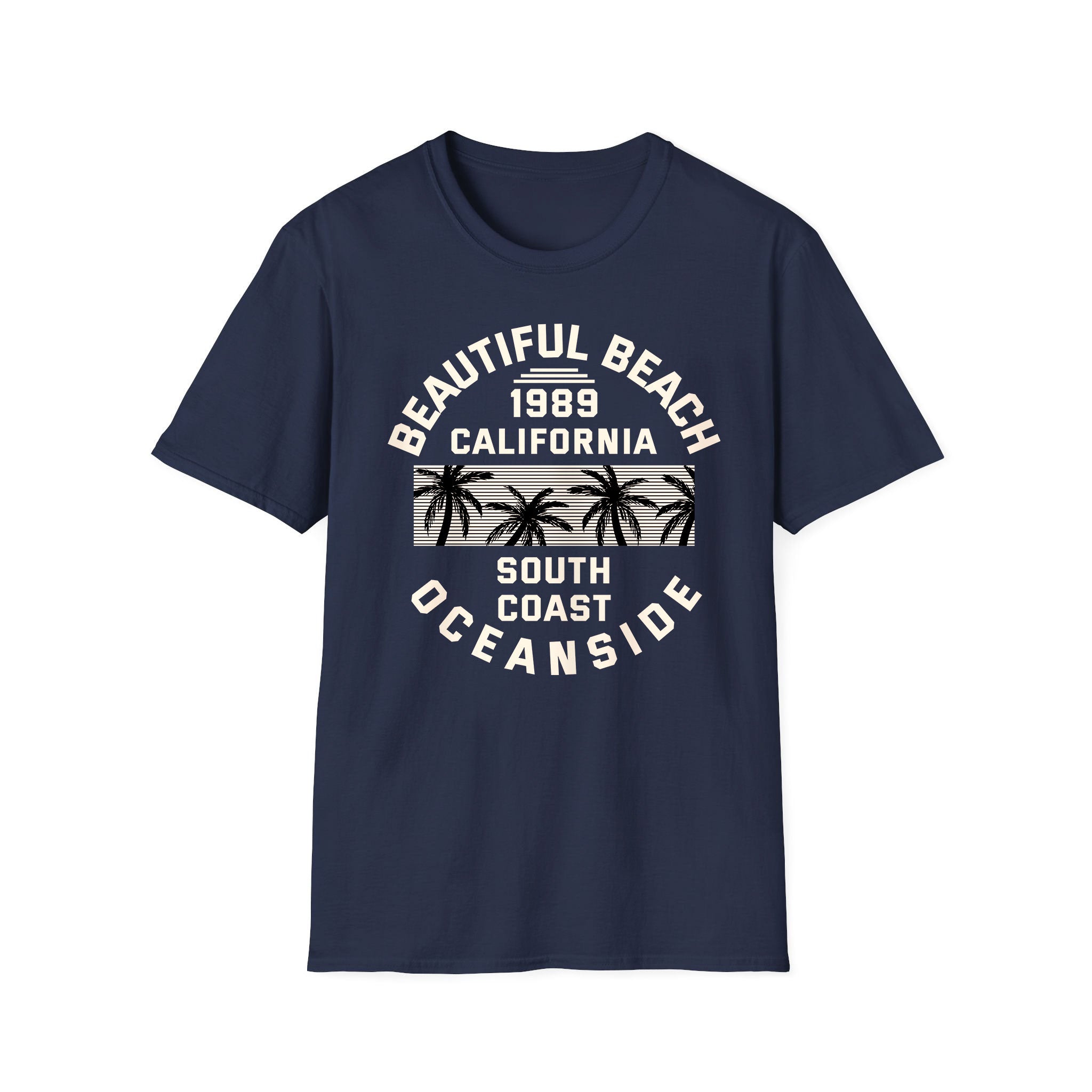 T-shirt unisexe d'été Beautiful Beach Ocean