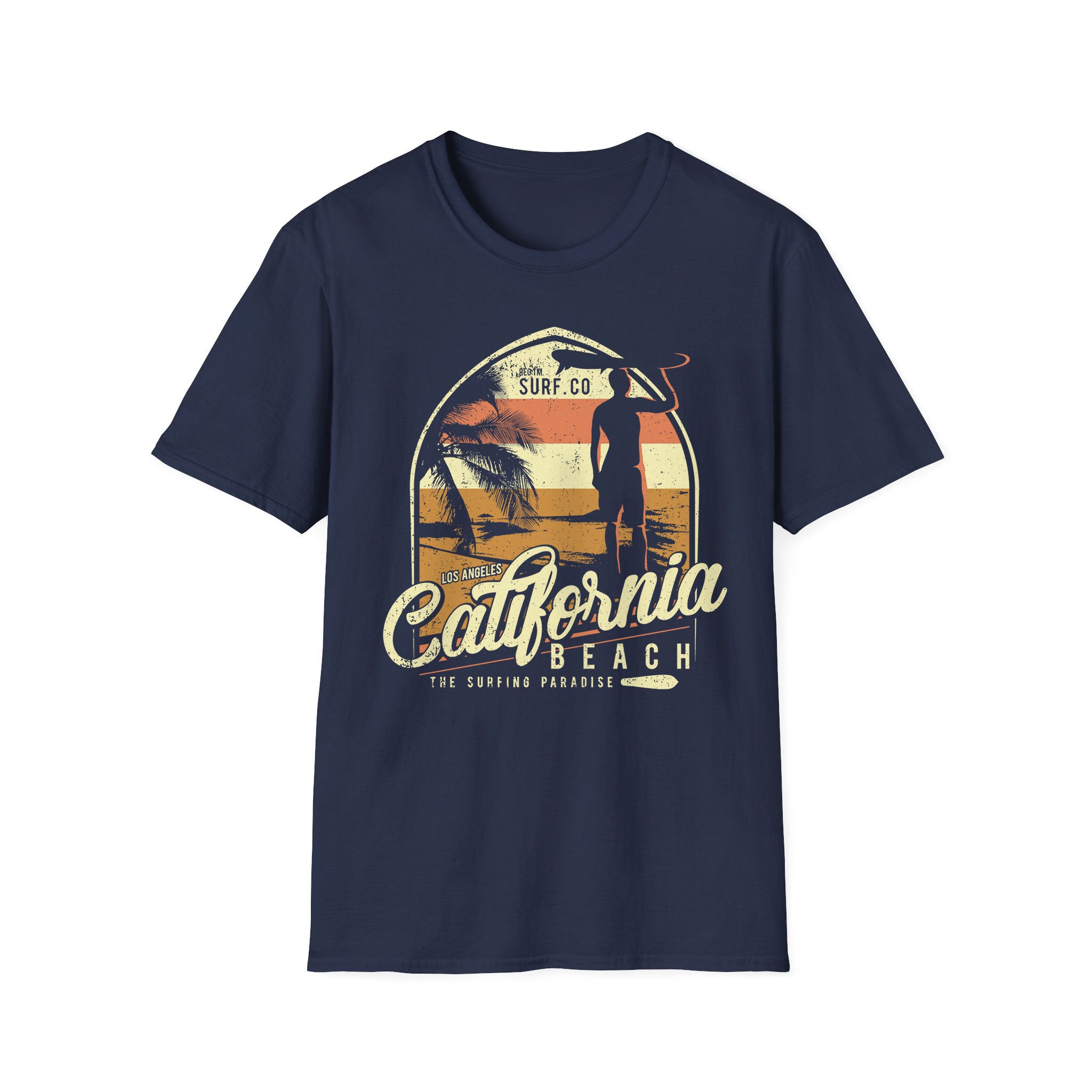 T-shirt unisexe d'été California Beach