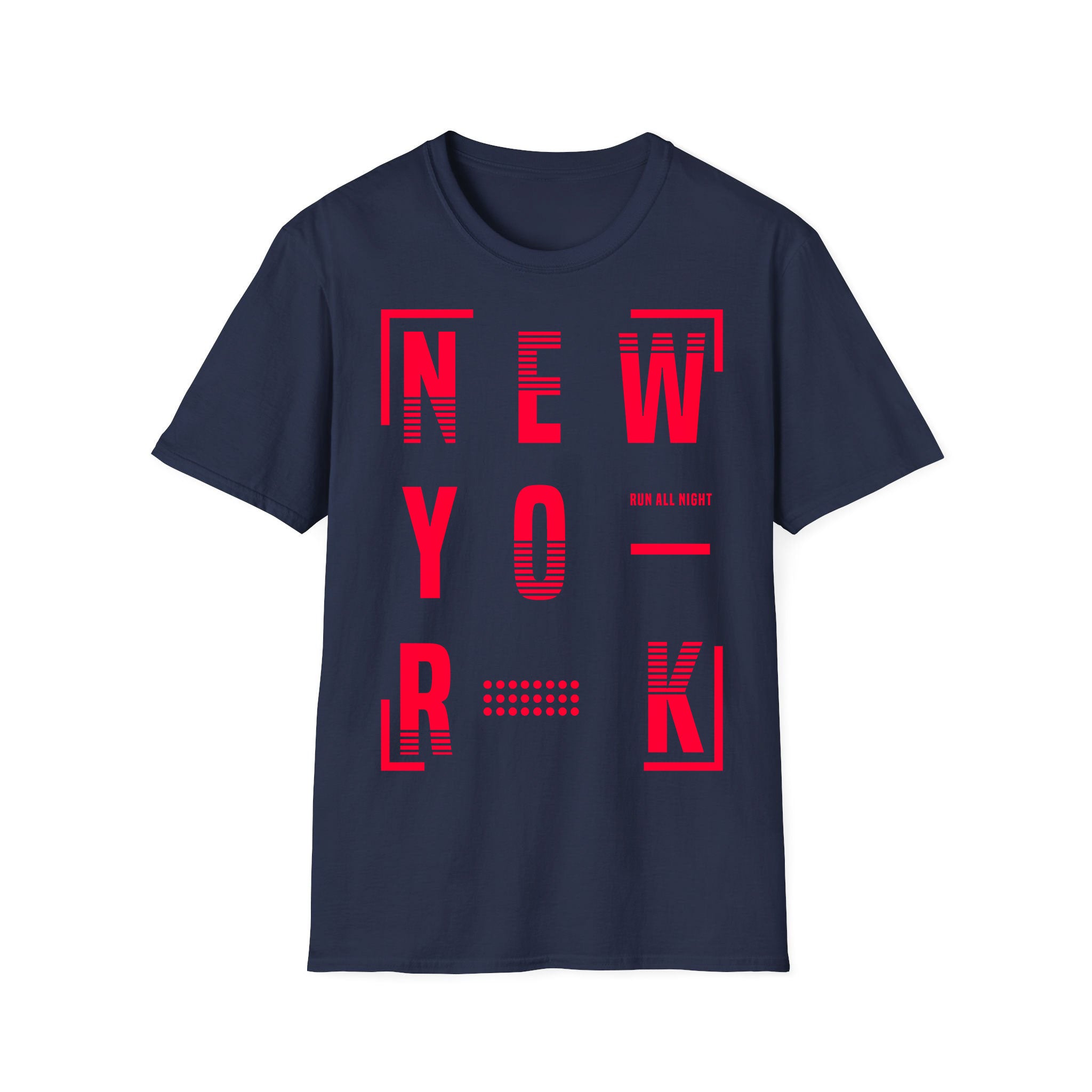 New York Tshirt unisexe NY Run All Night