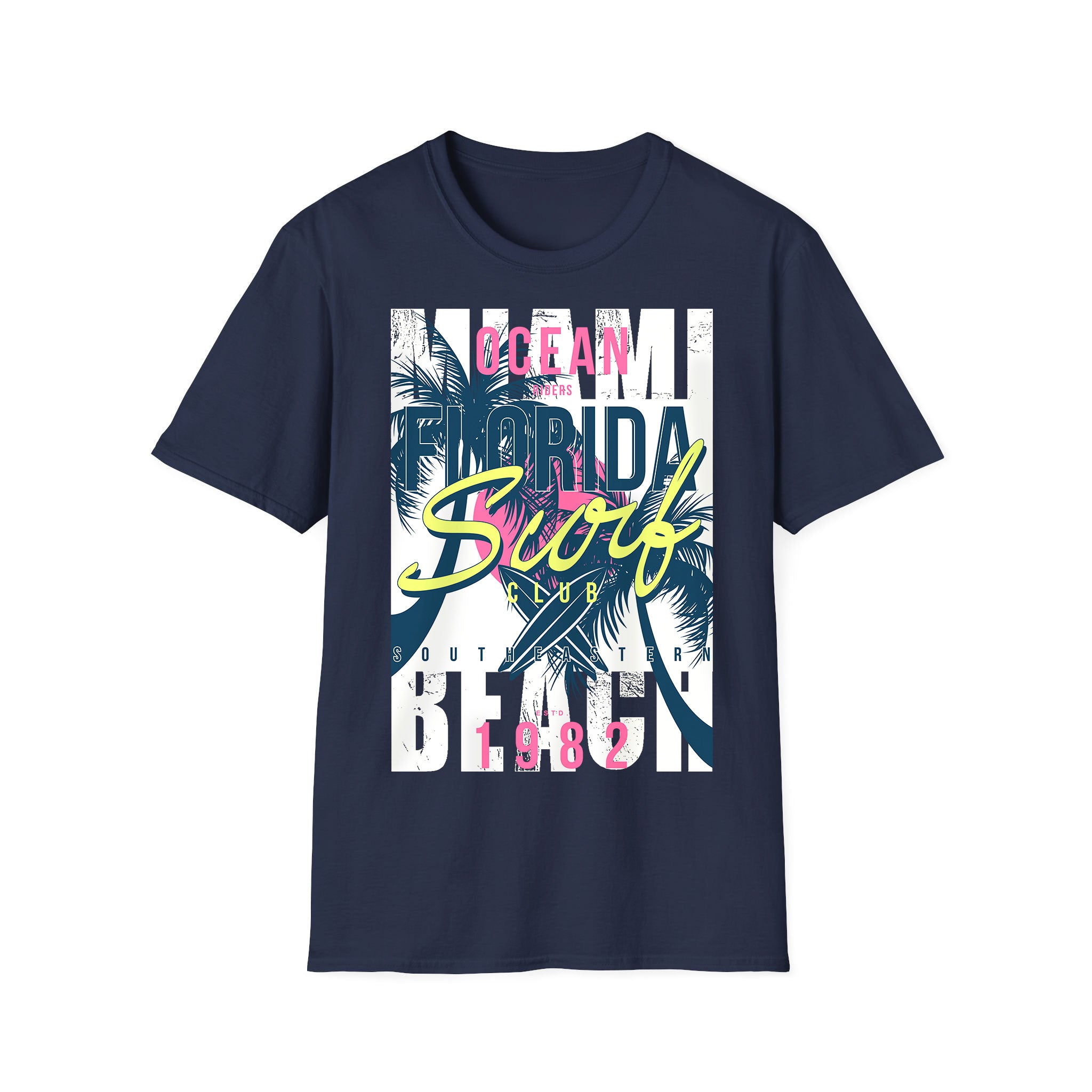 Surf T-shirt unisexe Ocean Vibes