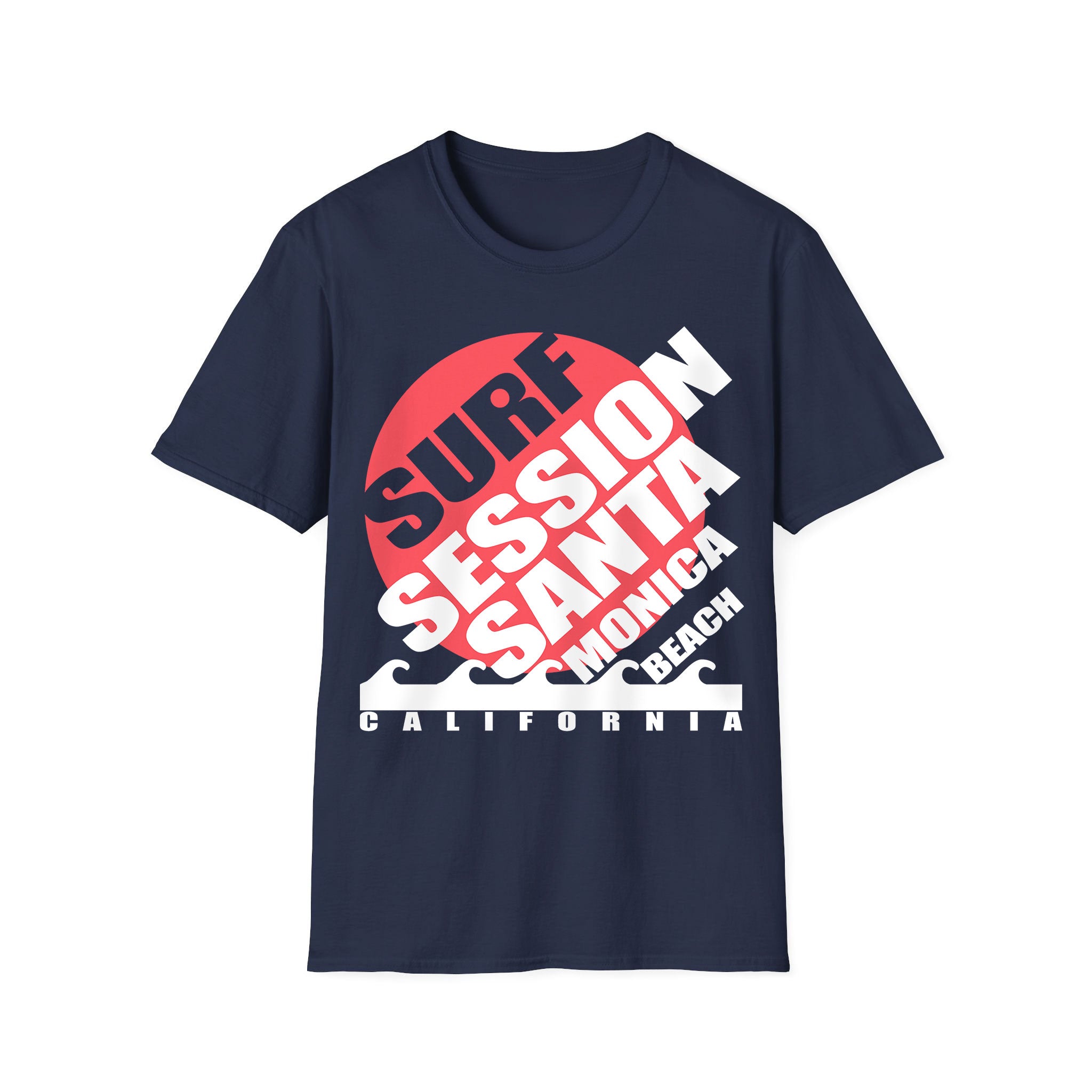 Surf T-shirt unisexe Surf Session Santa
