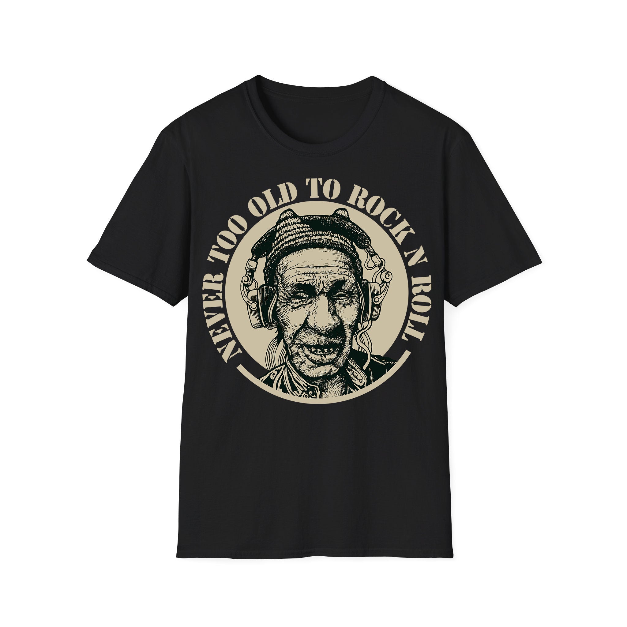 T-shirt unisexe musique Never Too Old