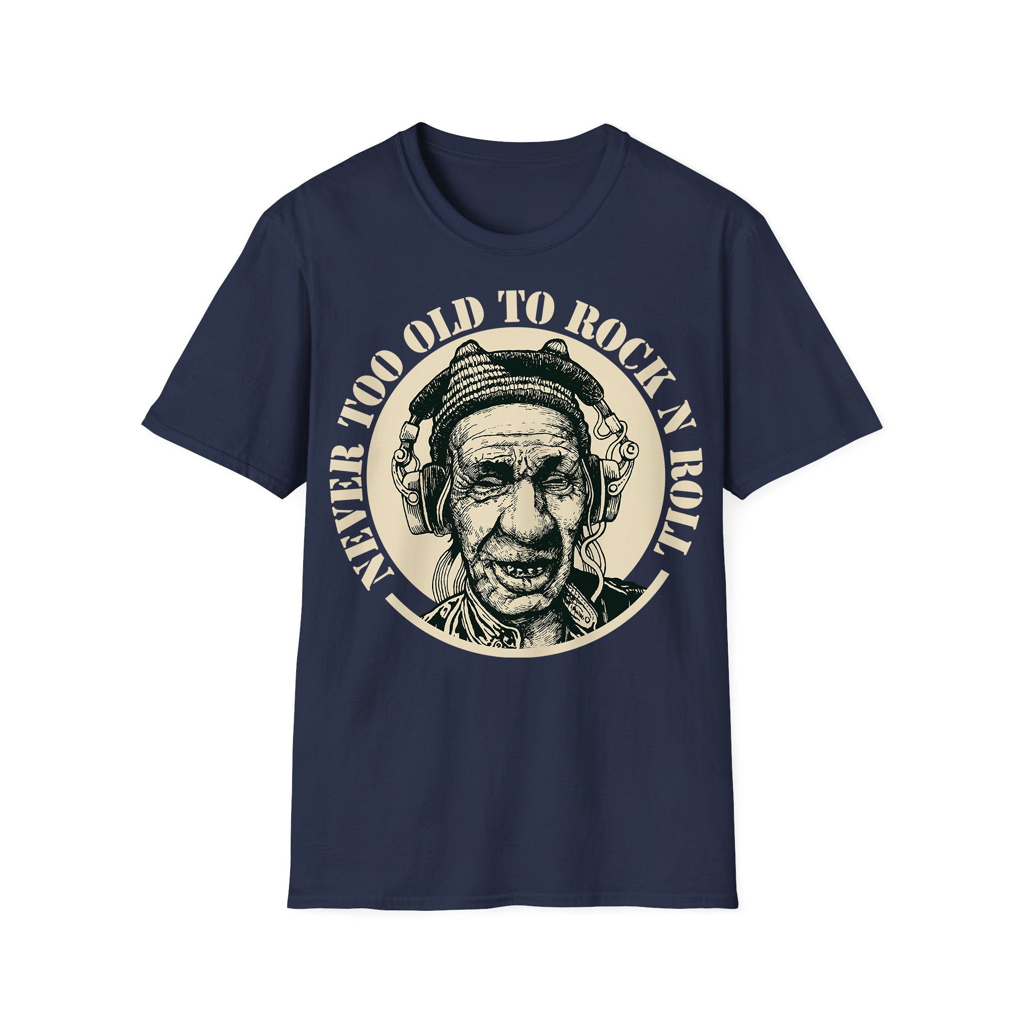 T-shirt unisexe musique Never Too Old