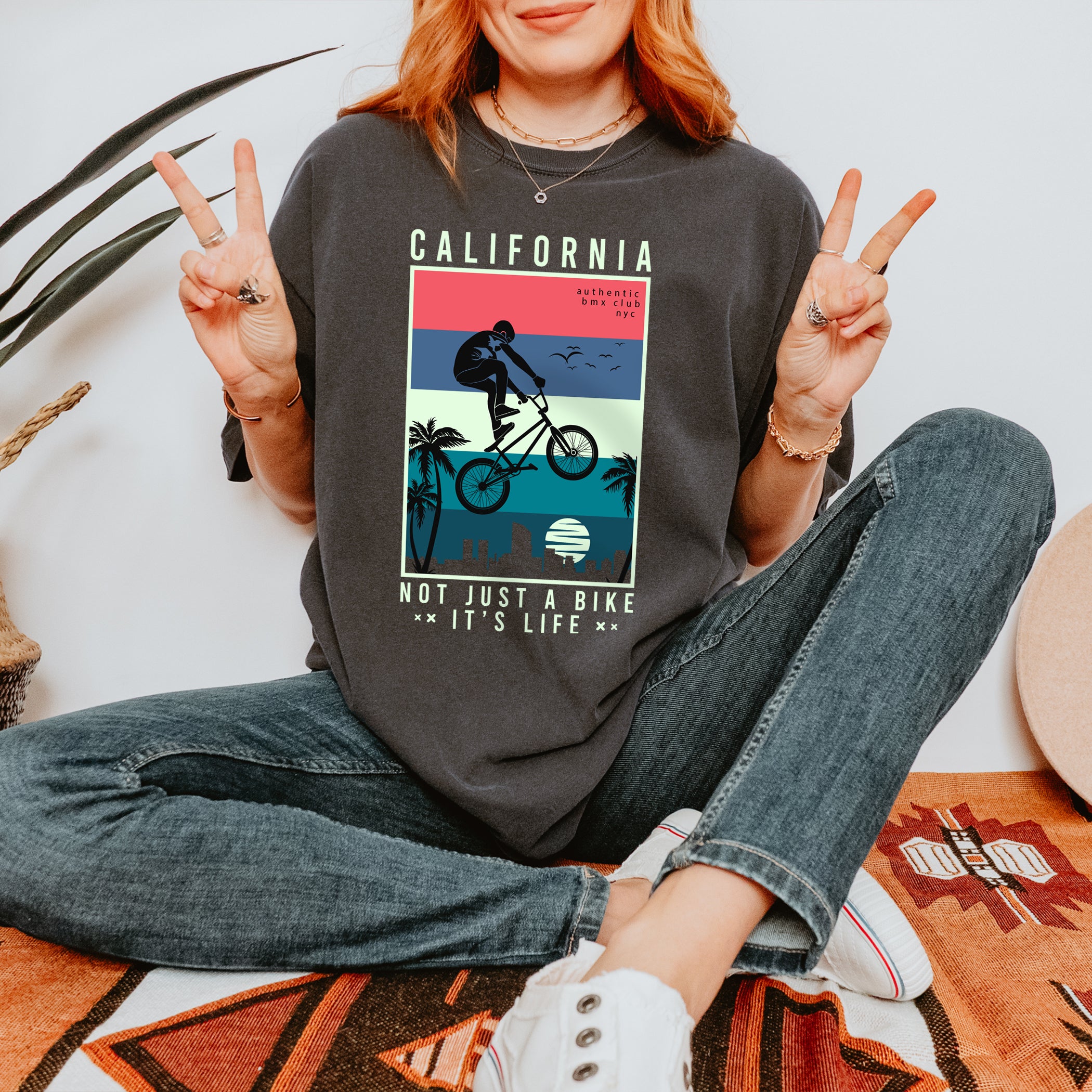 Summer unisex T-shirt Not Just A Bike