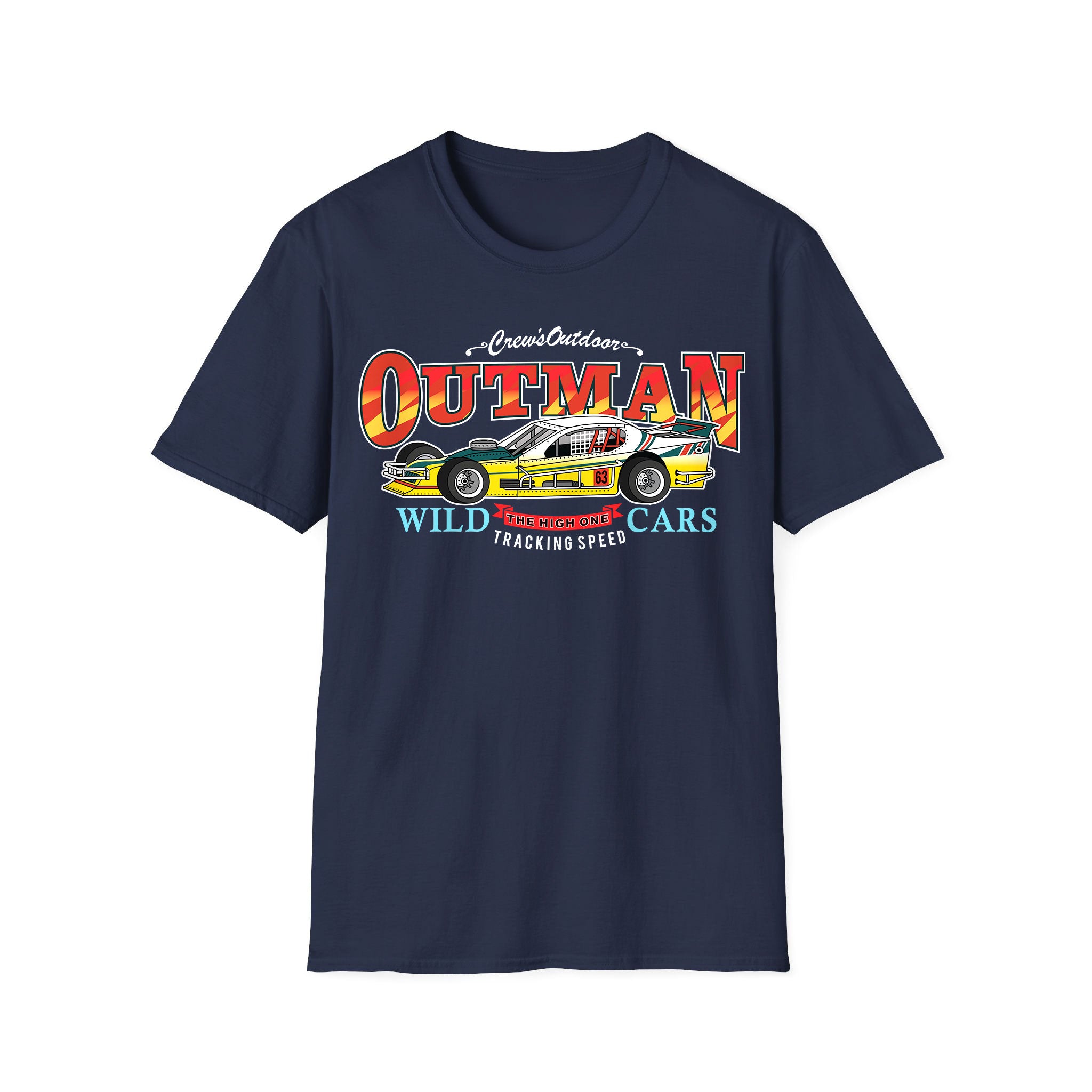T-shirt voitures de course Outman Wild Cars