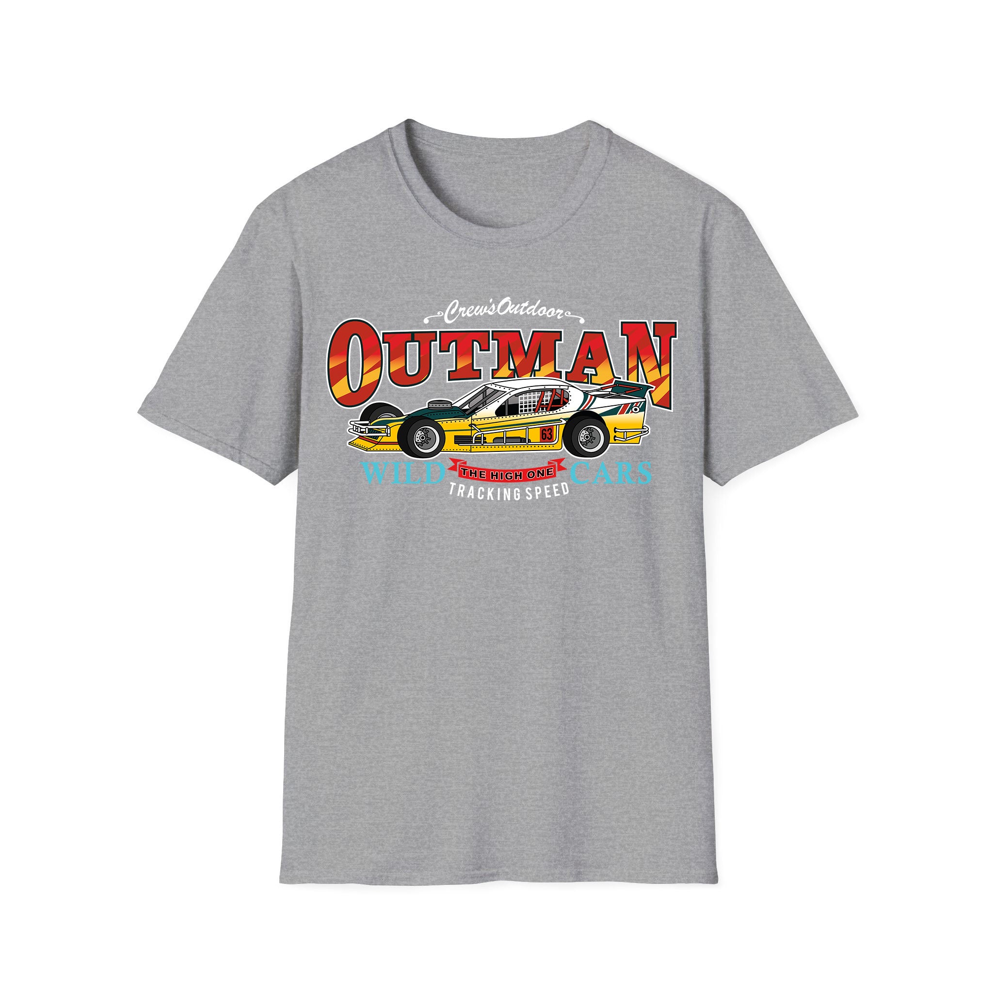 T-shirt voitures de course Outman Wild Cars