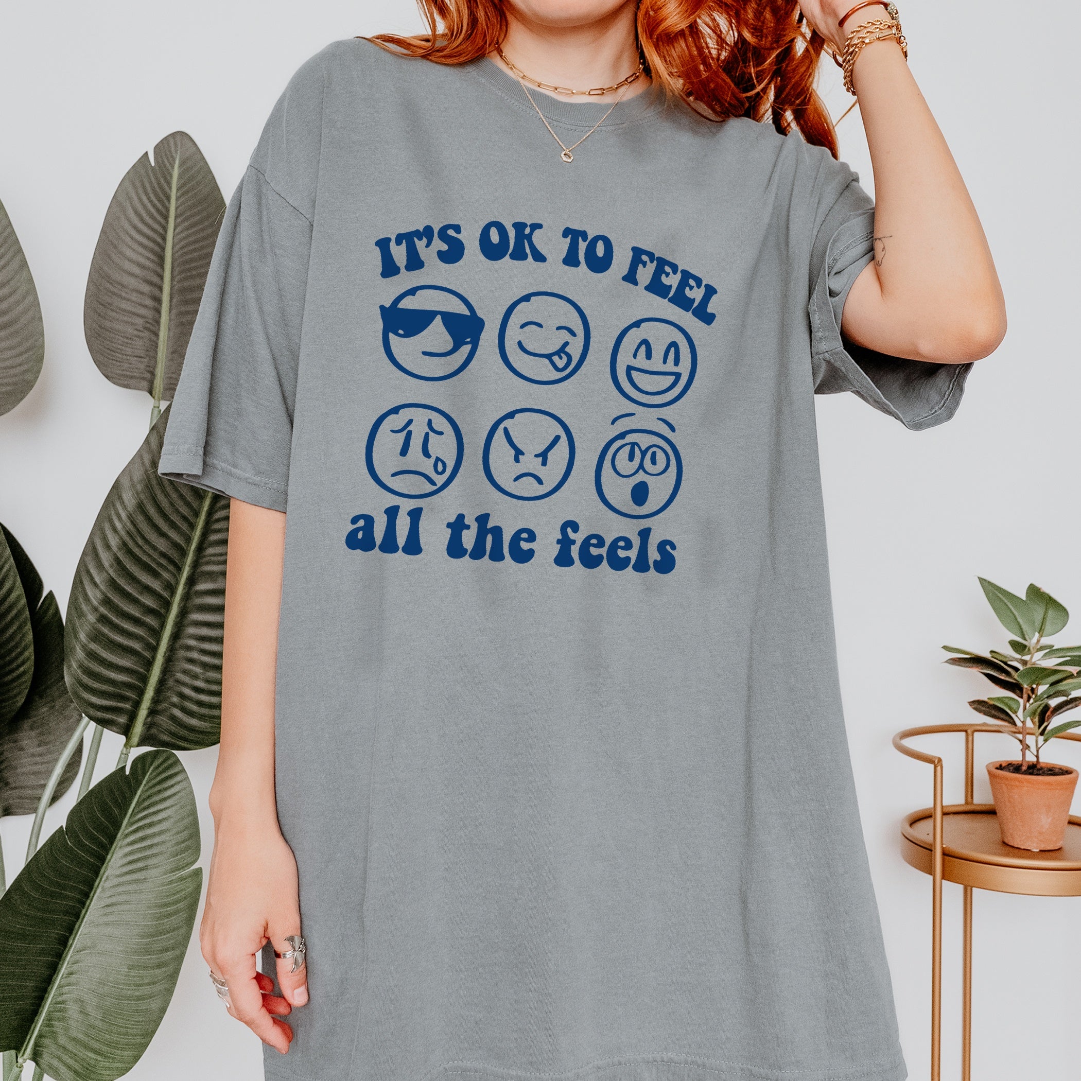 Quote T-shirt Feel all the feels