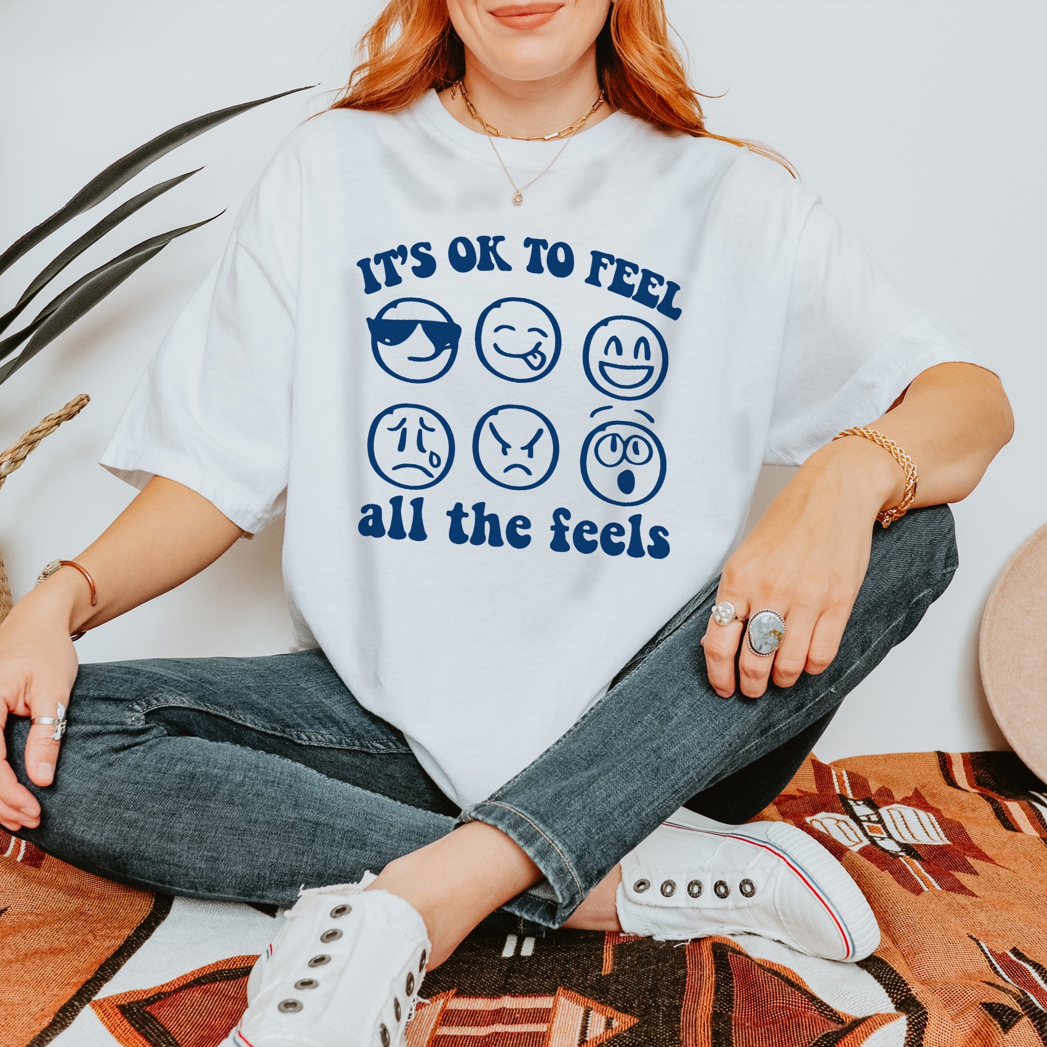 Quote T-shirt Feel all the feels