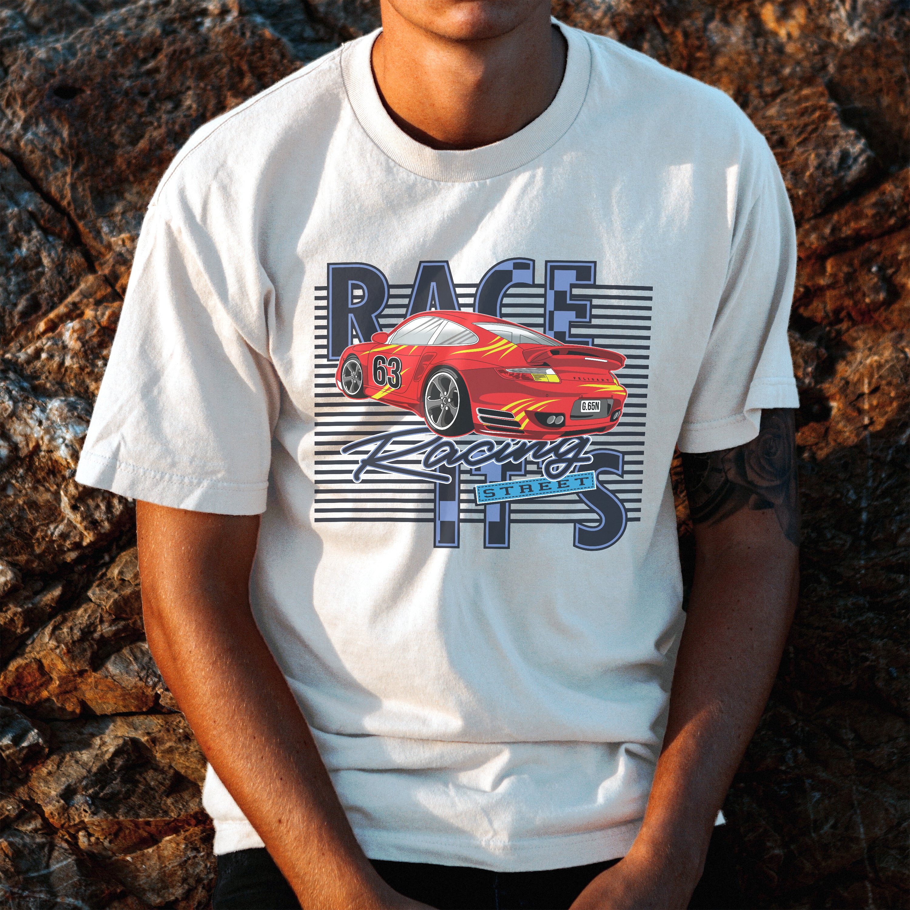 T-shirt voitures de course Race Its