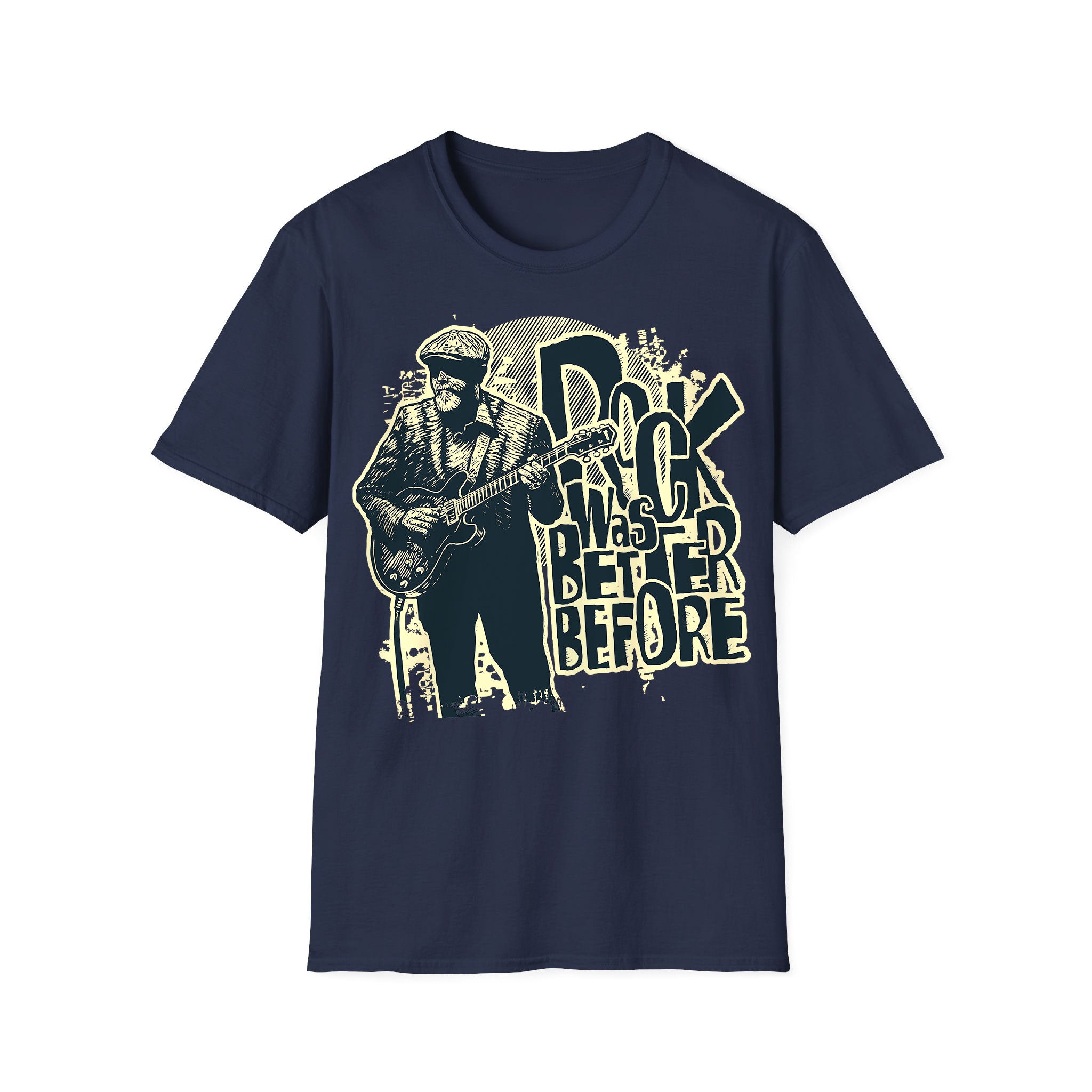 T-shirt unisexe musique Rock Was Better