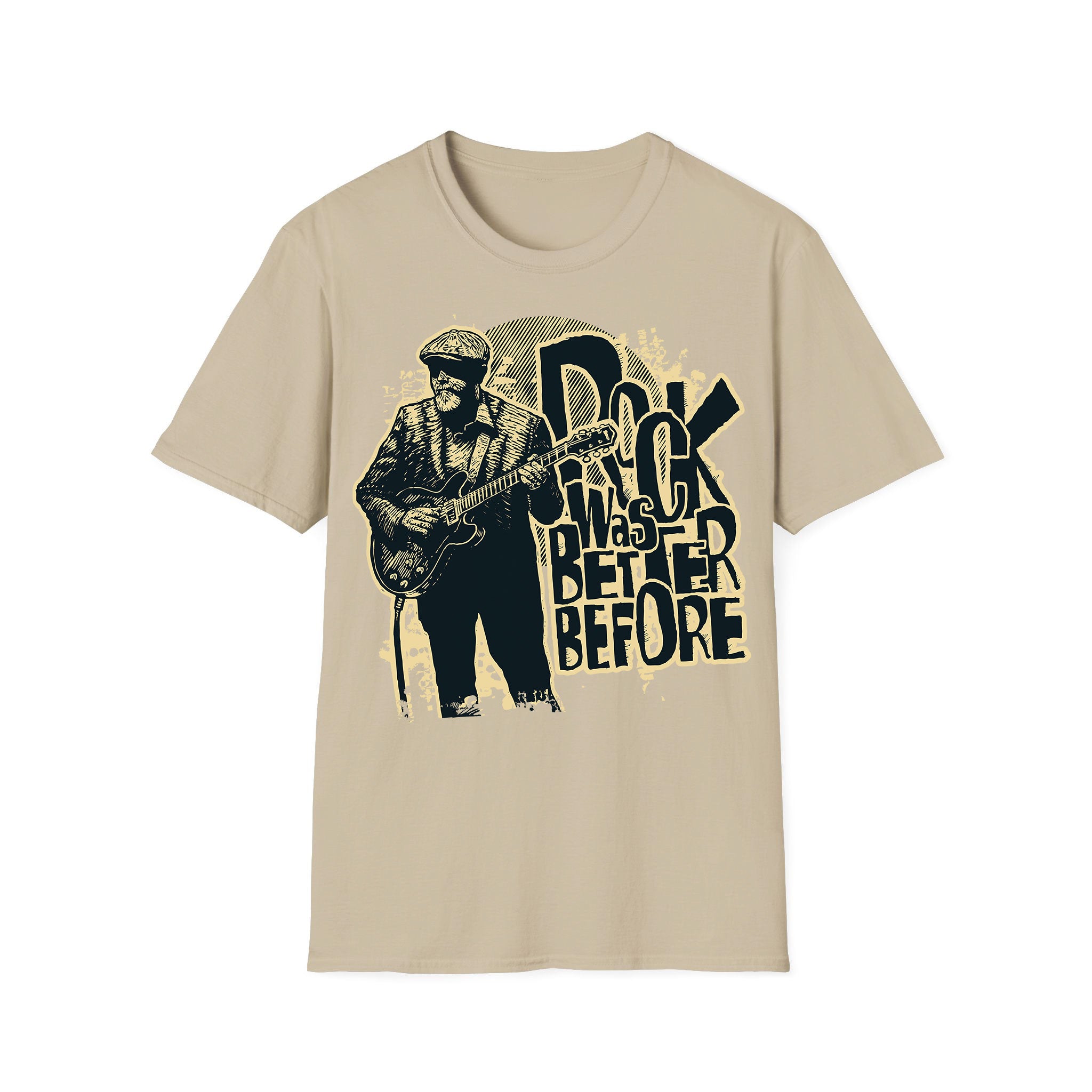 T-shirt unisexe musique Rock Was Better