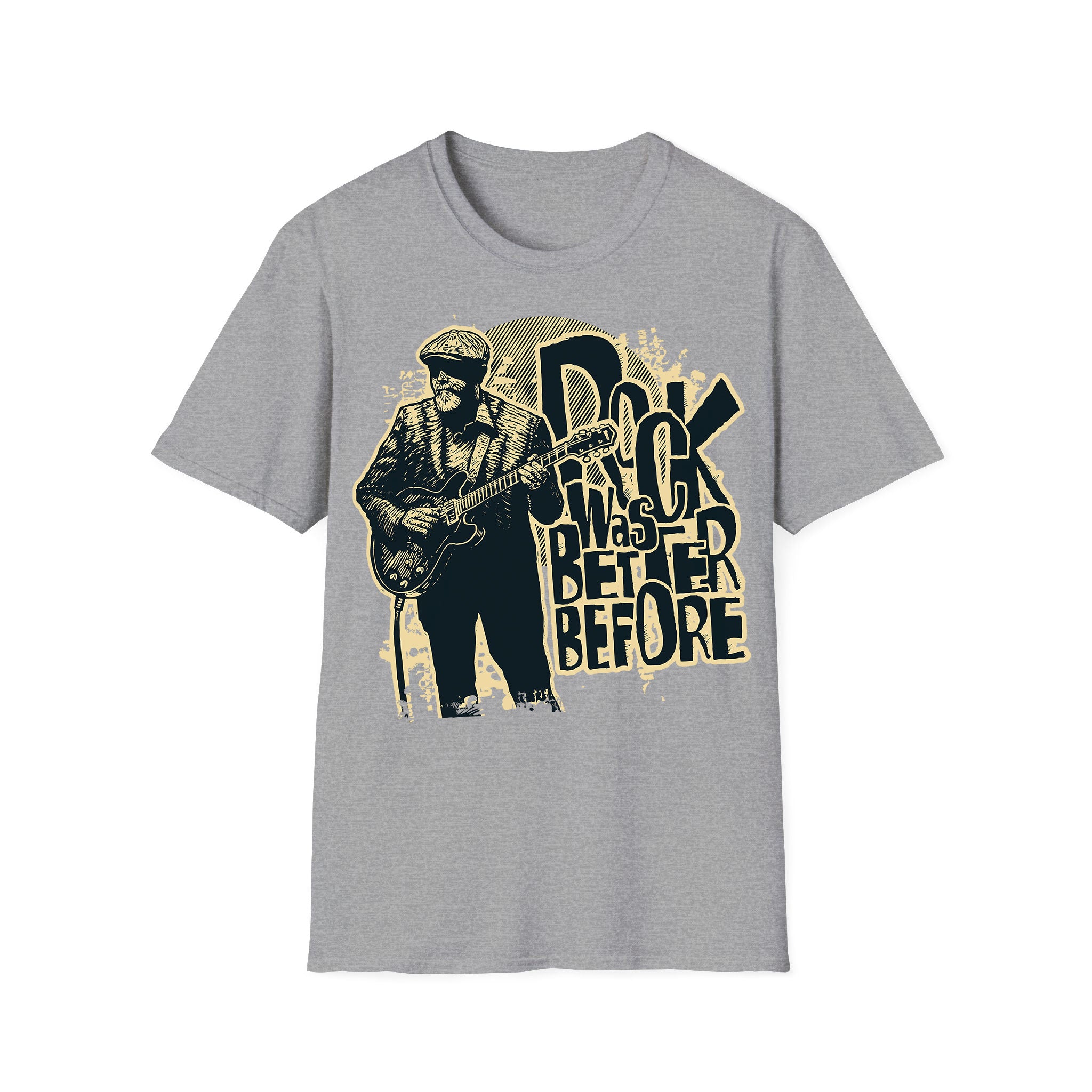 T-shirt unisexe musique Rock Was Better