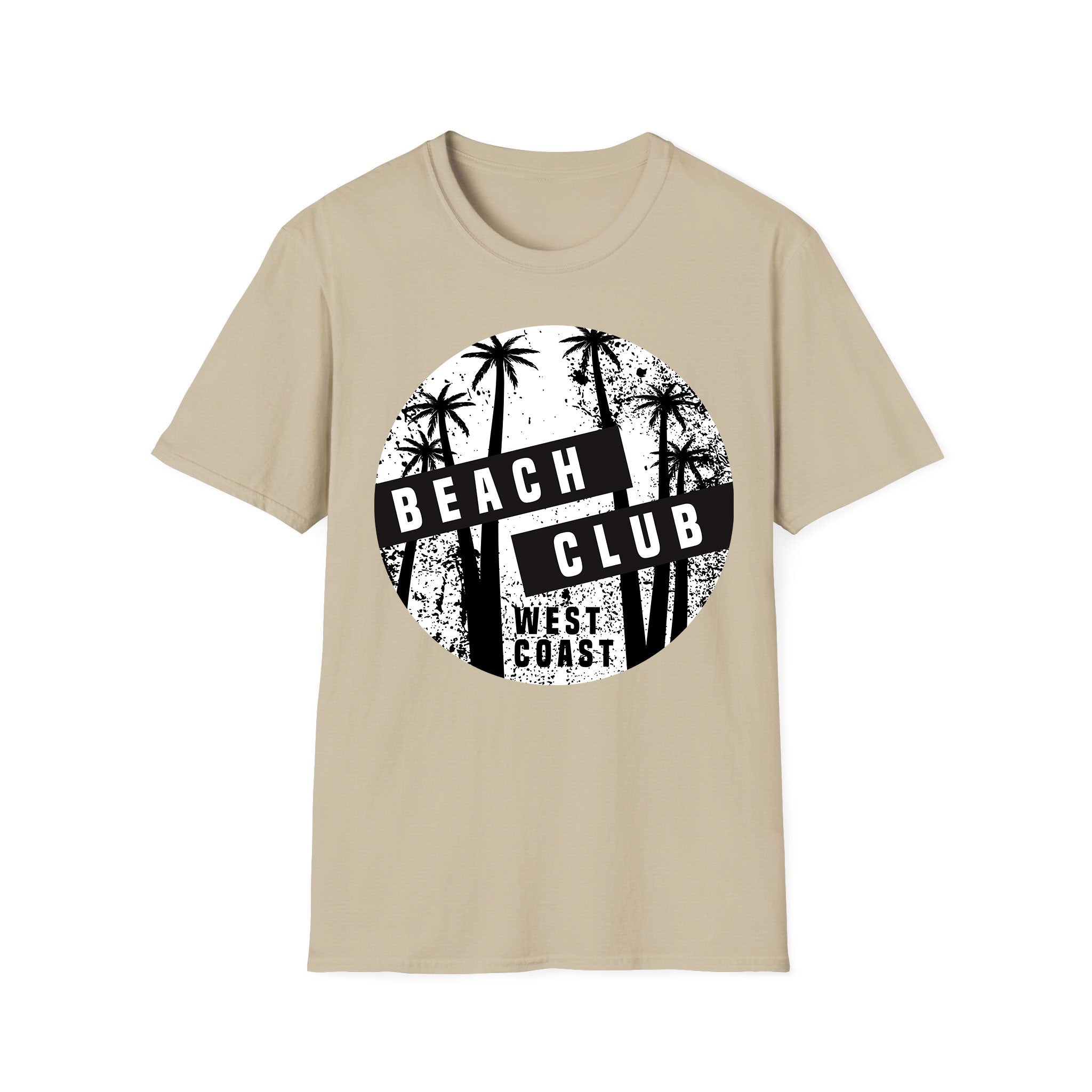 T-shirt d'été unisexe Beach Club