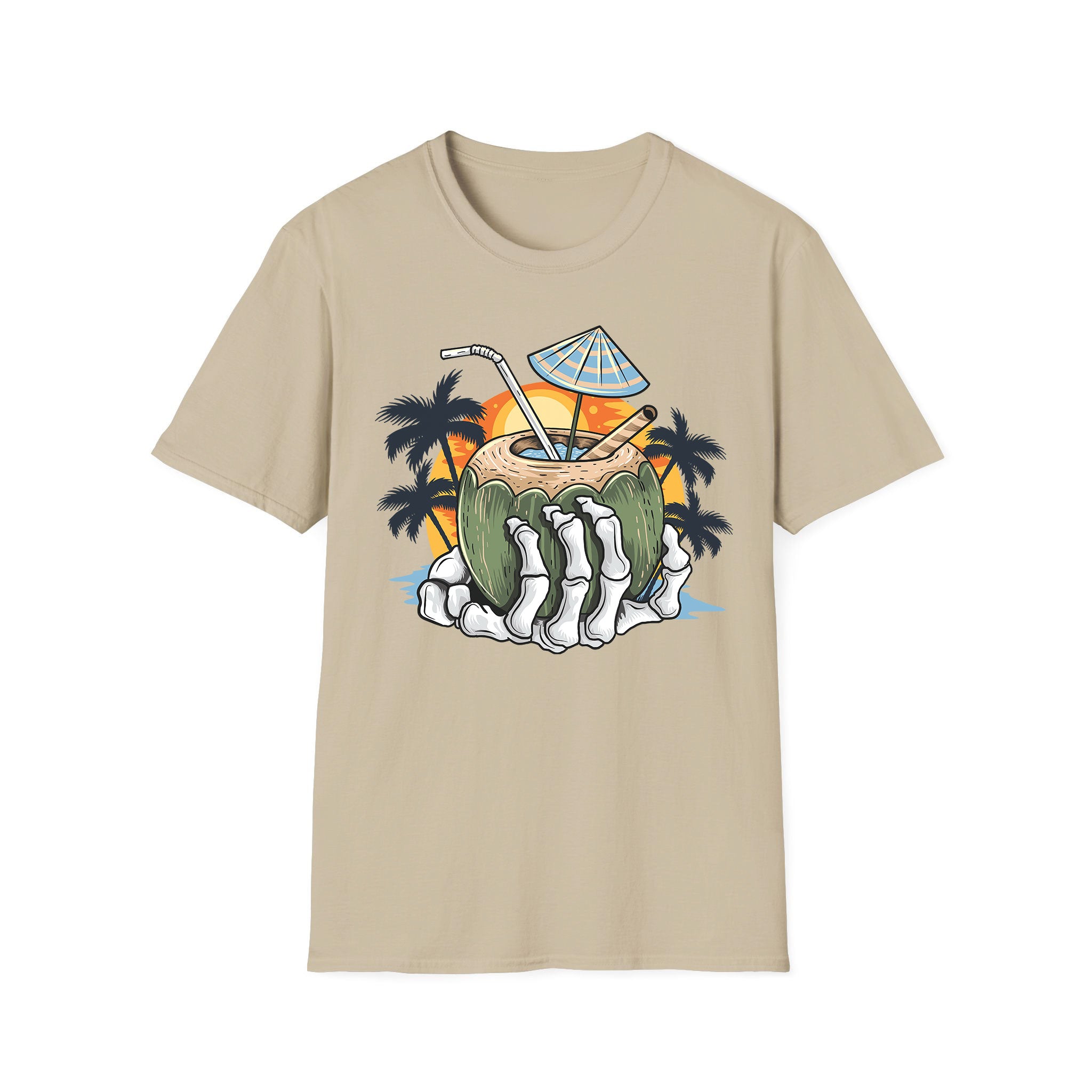 T-shirt unisexe d'été Coconut Beach