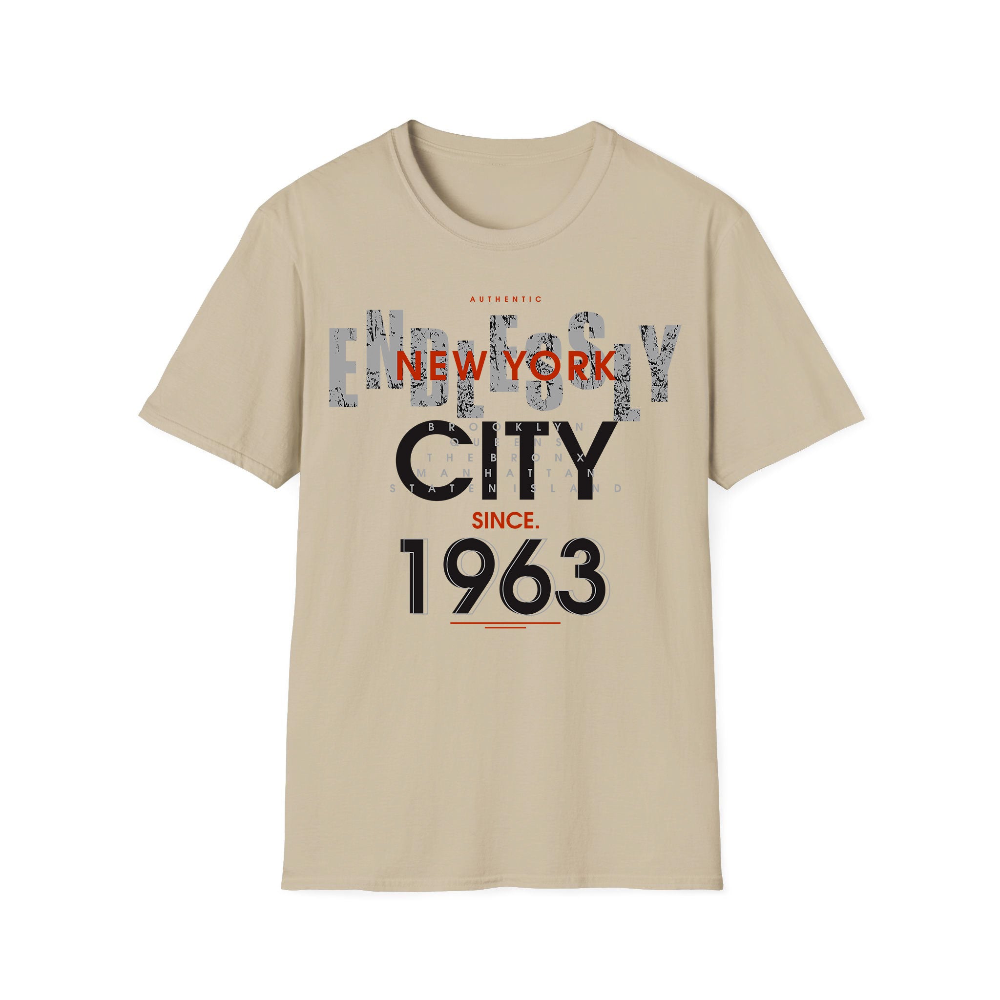 T-shirt unisexe New York Endlessly City