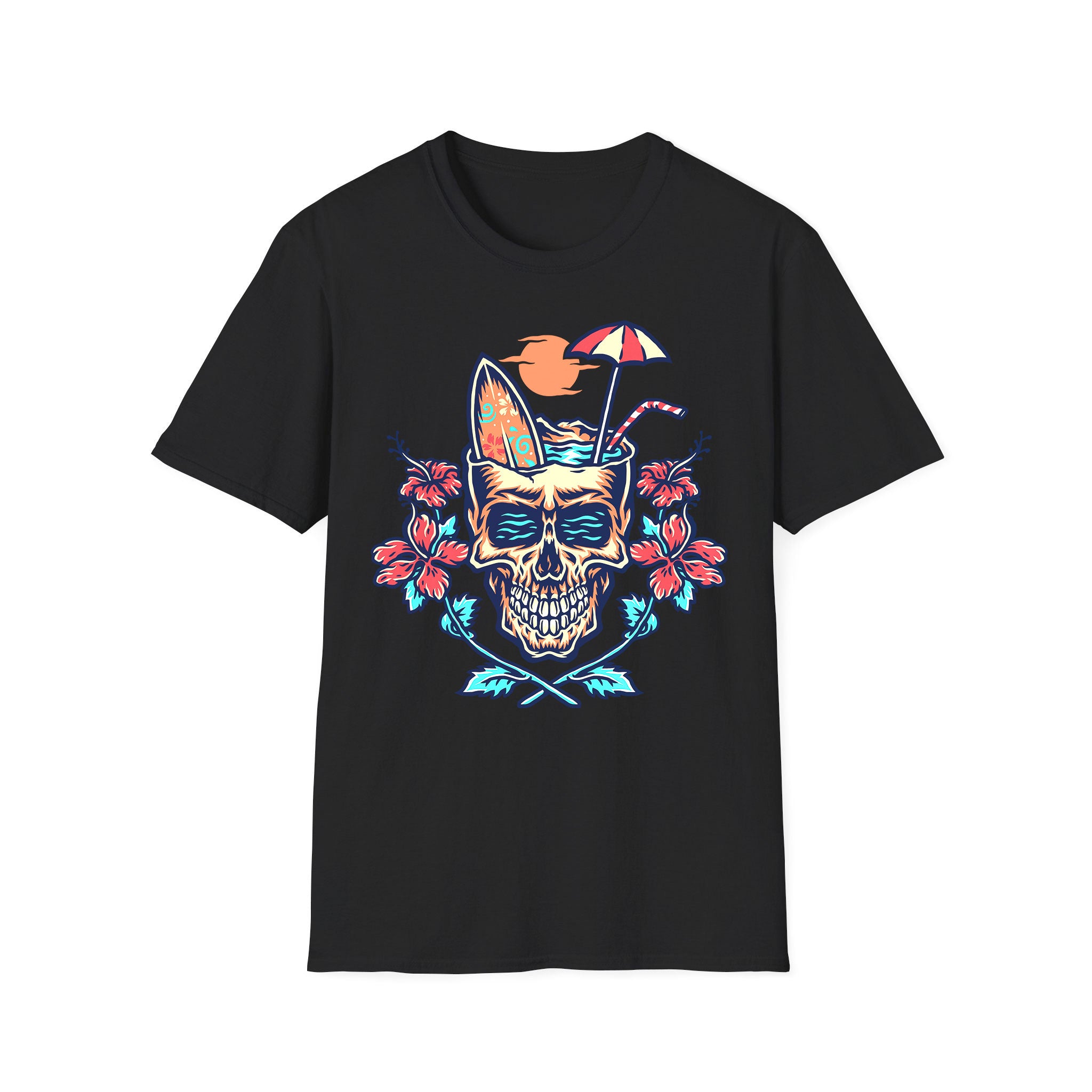 Summer unisex T-shirt Skull Summer