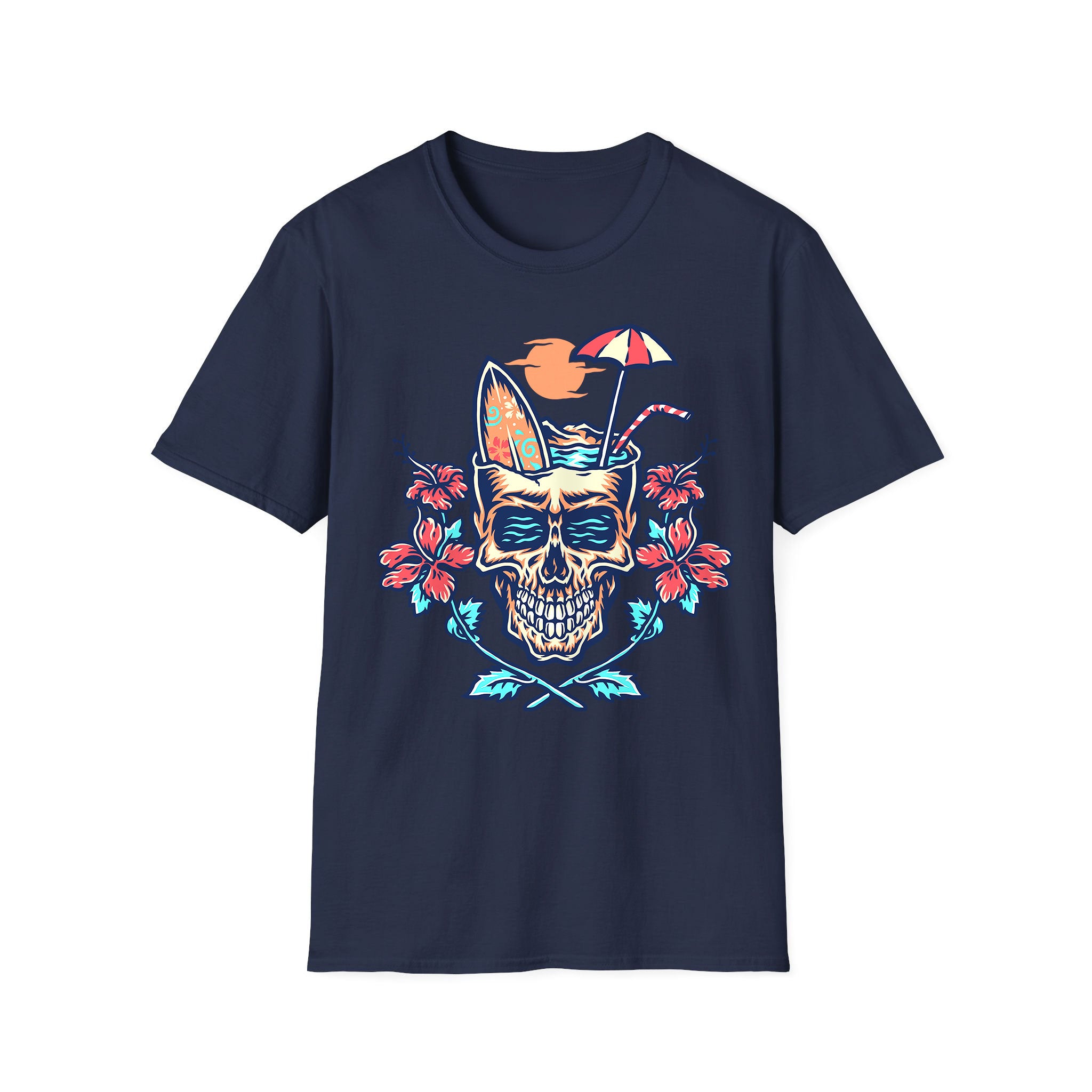 Summer unisex T-shirt Skull Summer