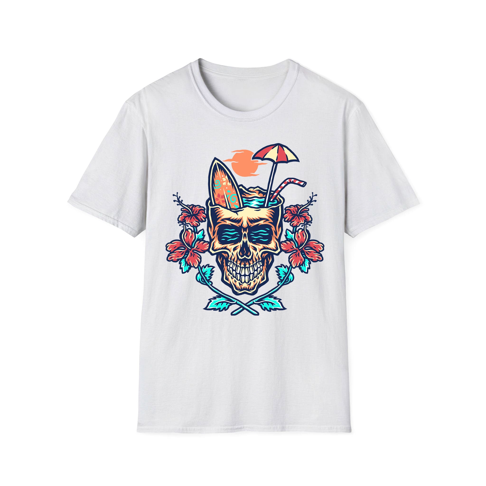 Summer unisex T-shirt Skull Summer