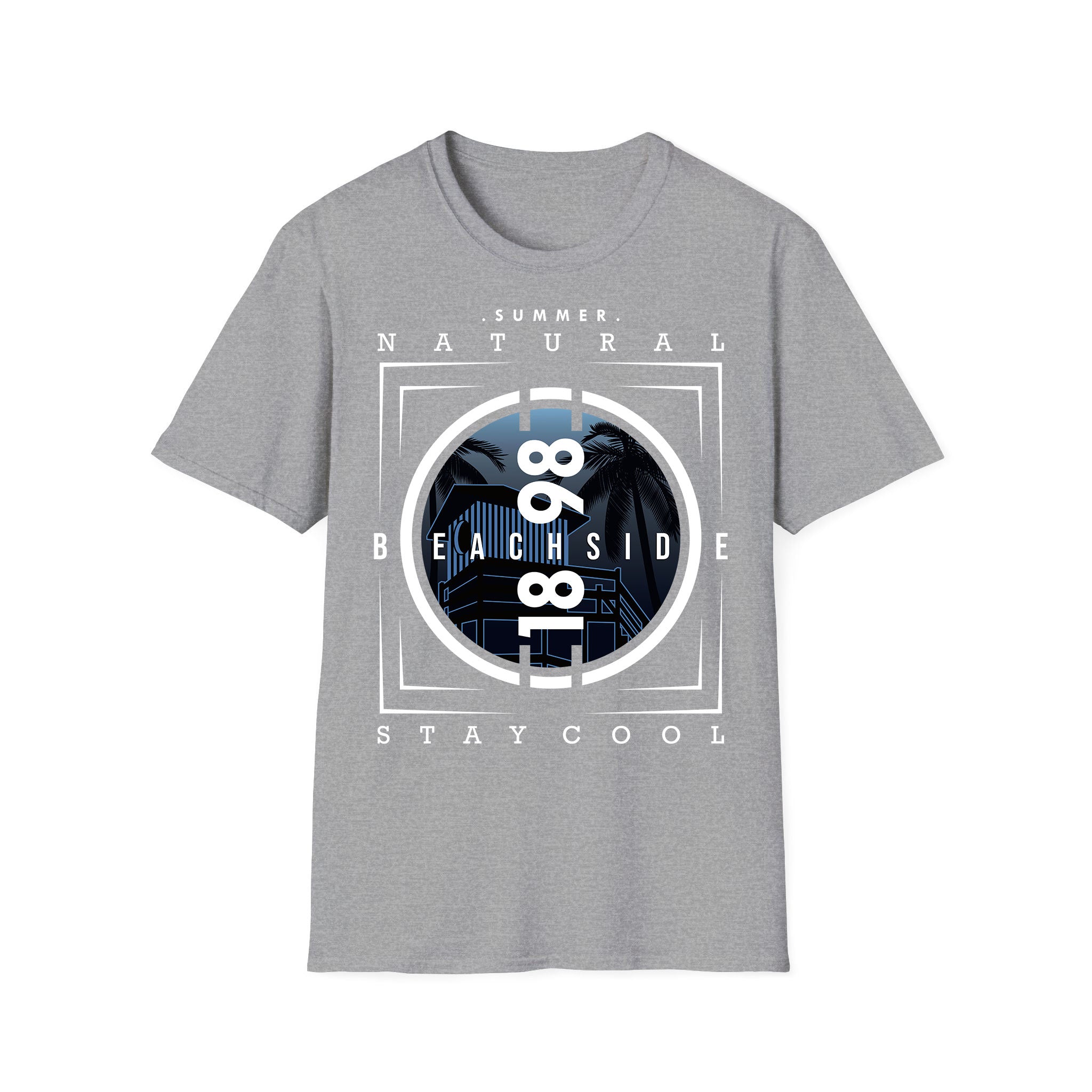 T-shirt unisexe d'été Beachside