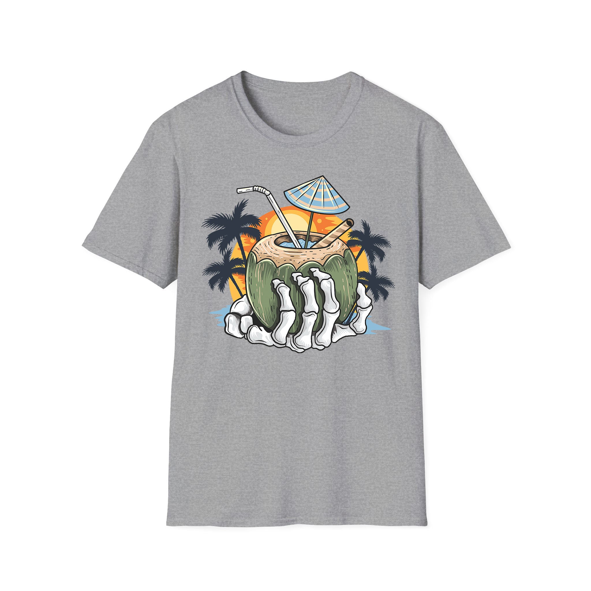 T-shirt unisexe d'été Coconut Beach