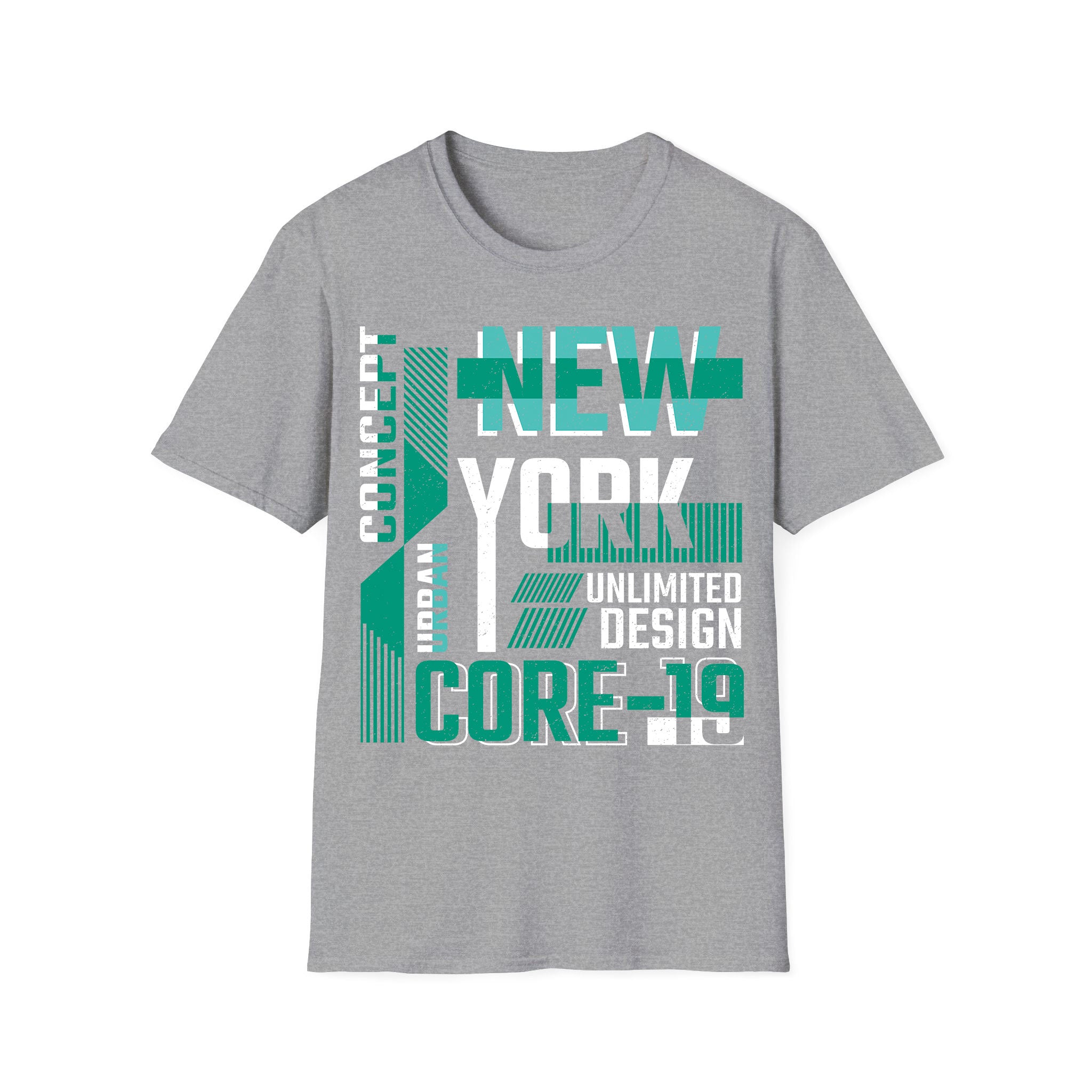 T-shirt unisexe New York NY Core 19